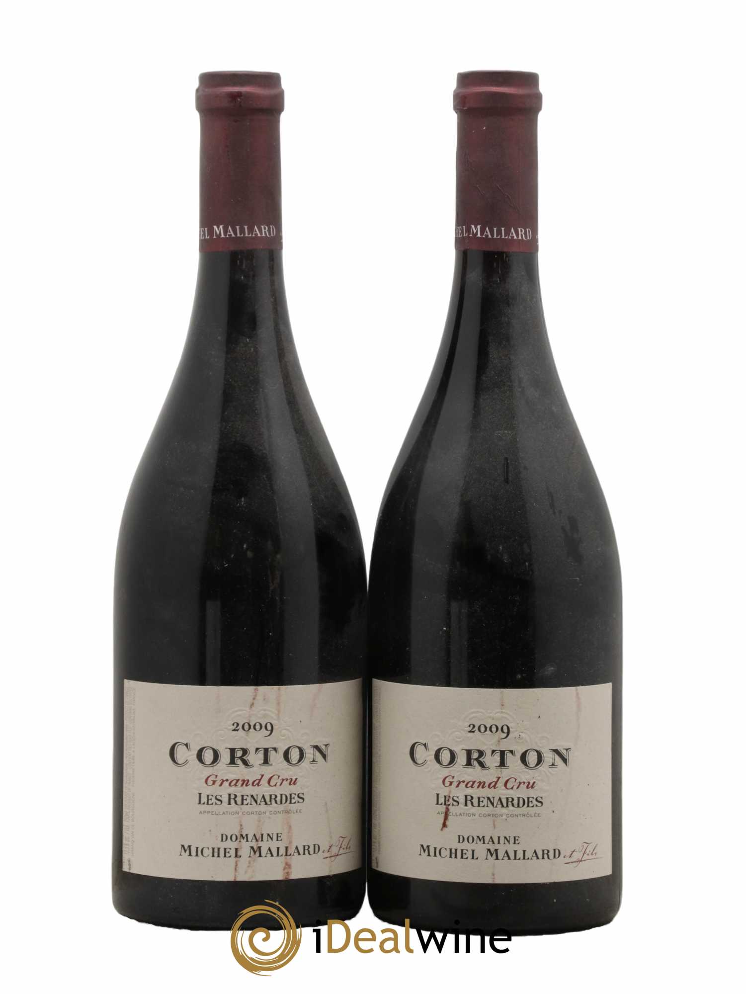 Corton Grand Cru Renardes Michel Mallard 2009 - Lot de 2 bouteilles - 0