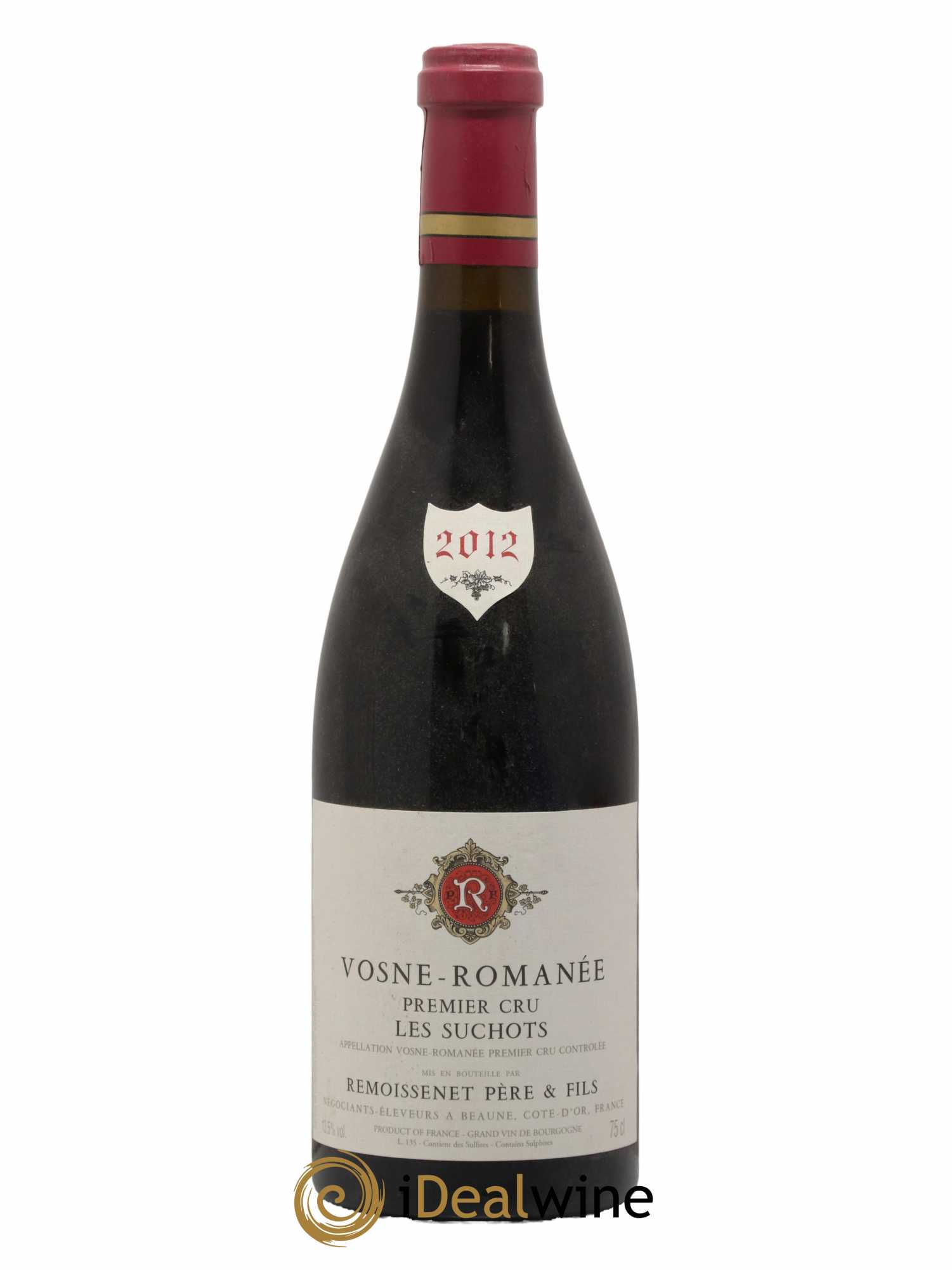 Vosne-Romanée 1er Cru Les Suchots Domaine Remoissenet Père et Fils 2012 - Lot de 1 bouteille - 0