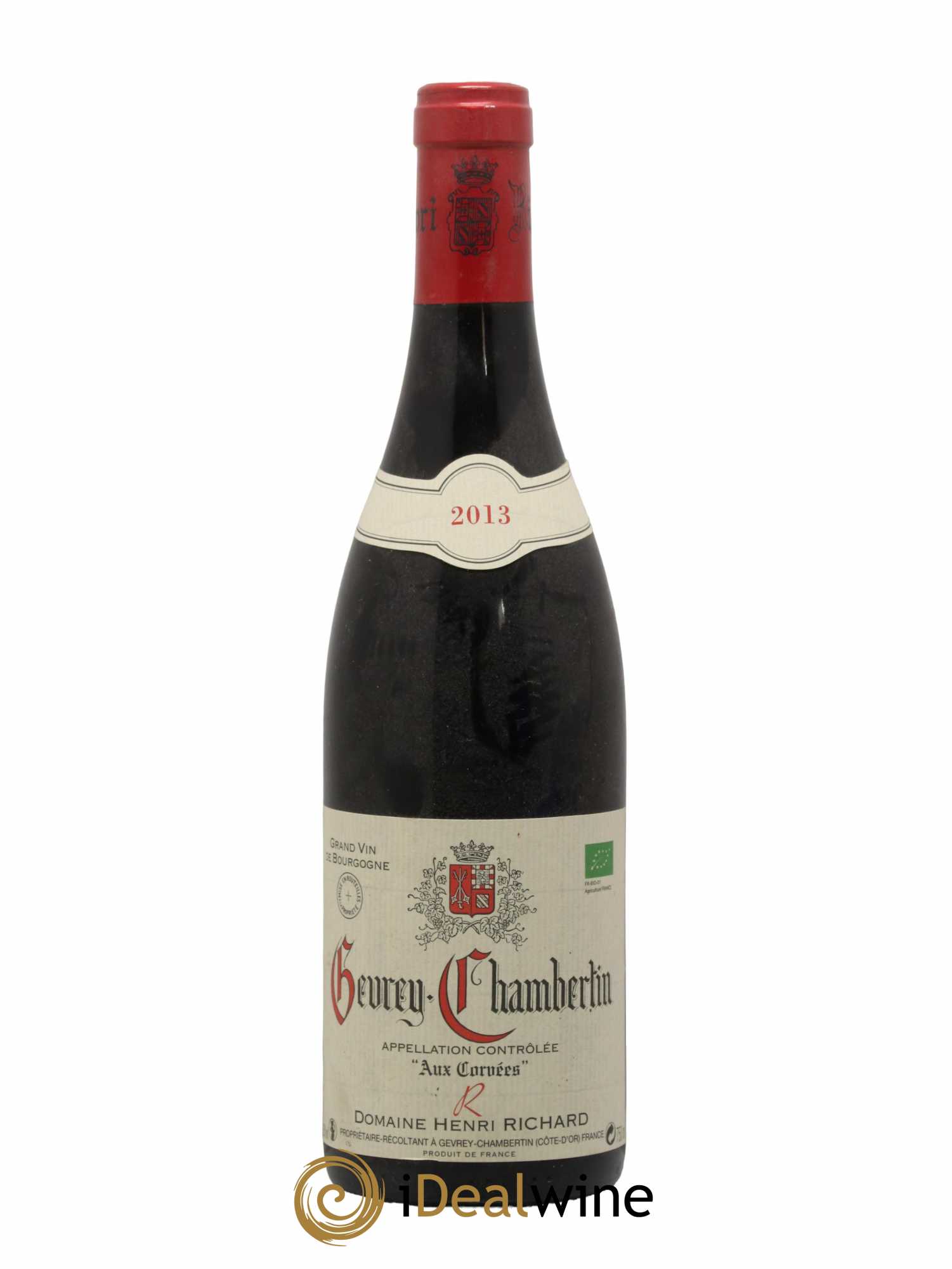 Gevrey-Chambertin Aux Corvées Domaine Henri Richard 2013 - Lot de 1 bouteille - 0