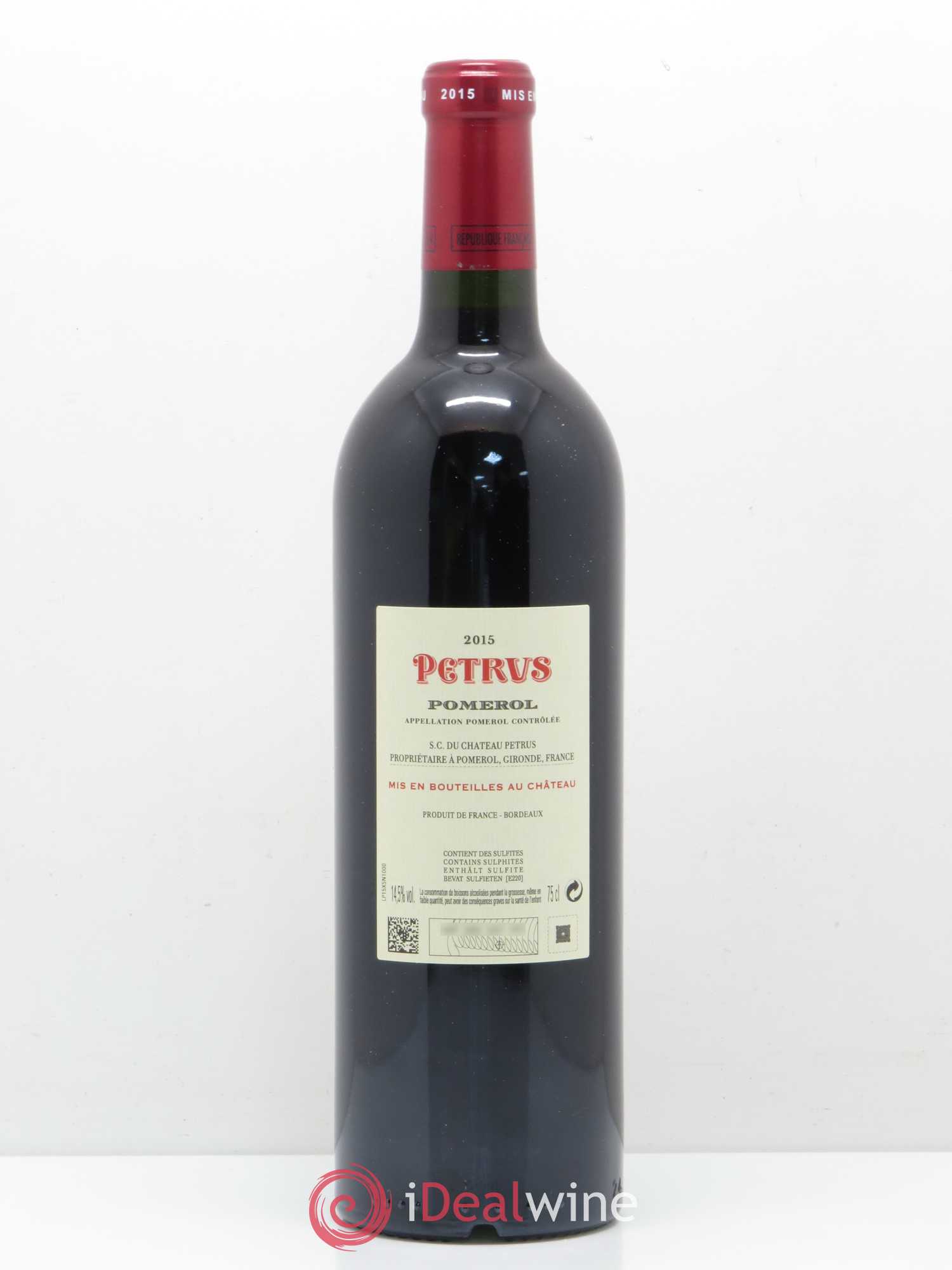 Petrus 2015 - Lot de 1 bouteille - 1