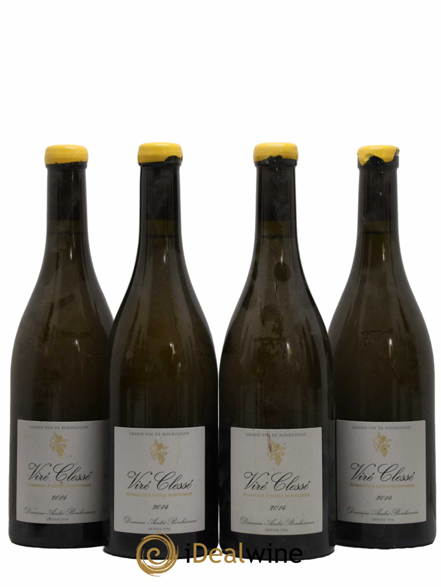 Viré-Clessé Hommage à Gisèle Bonhomme Domaine André Bonhomme 2014 - Lot de 4 bouteilles - 0