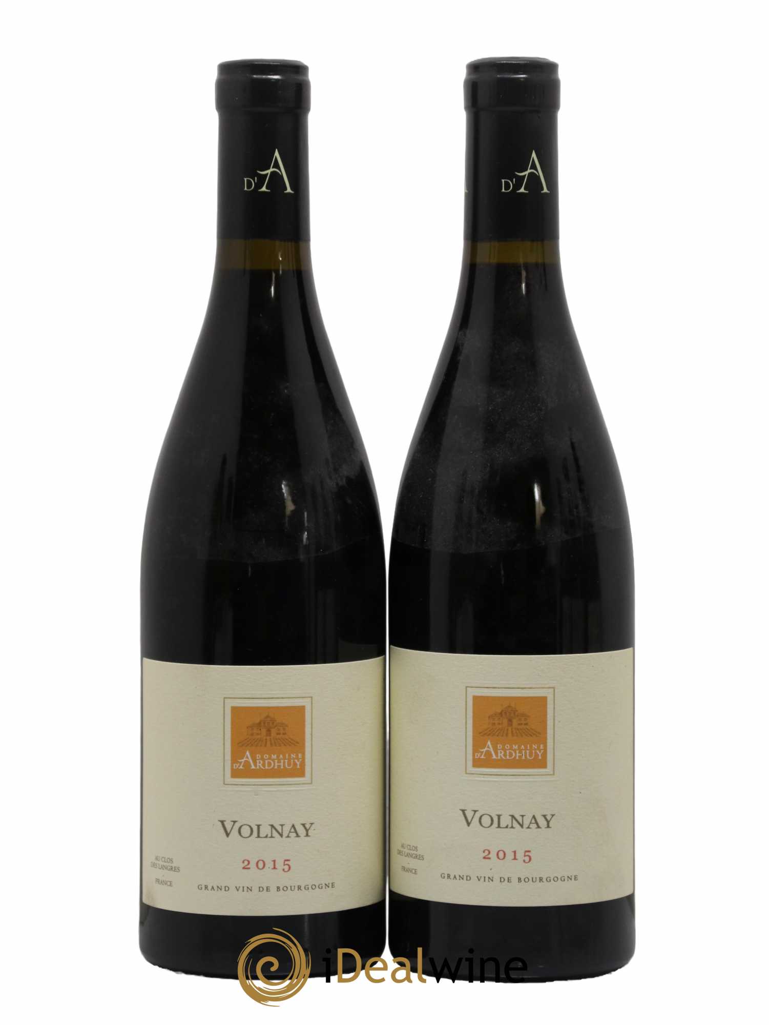Volnay Domaine d'Ardhuy 2015 - Lot de 2 bouteilles - 0