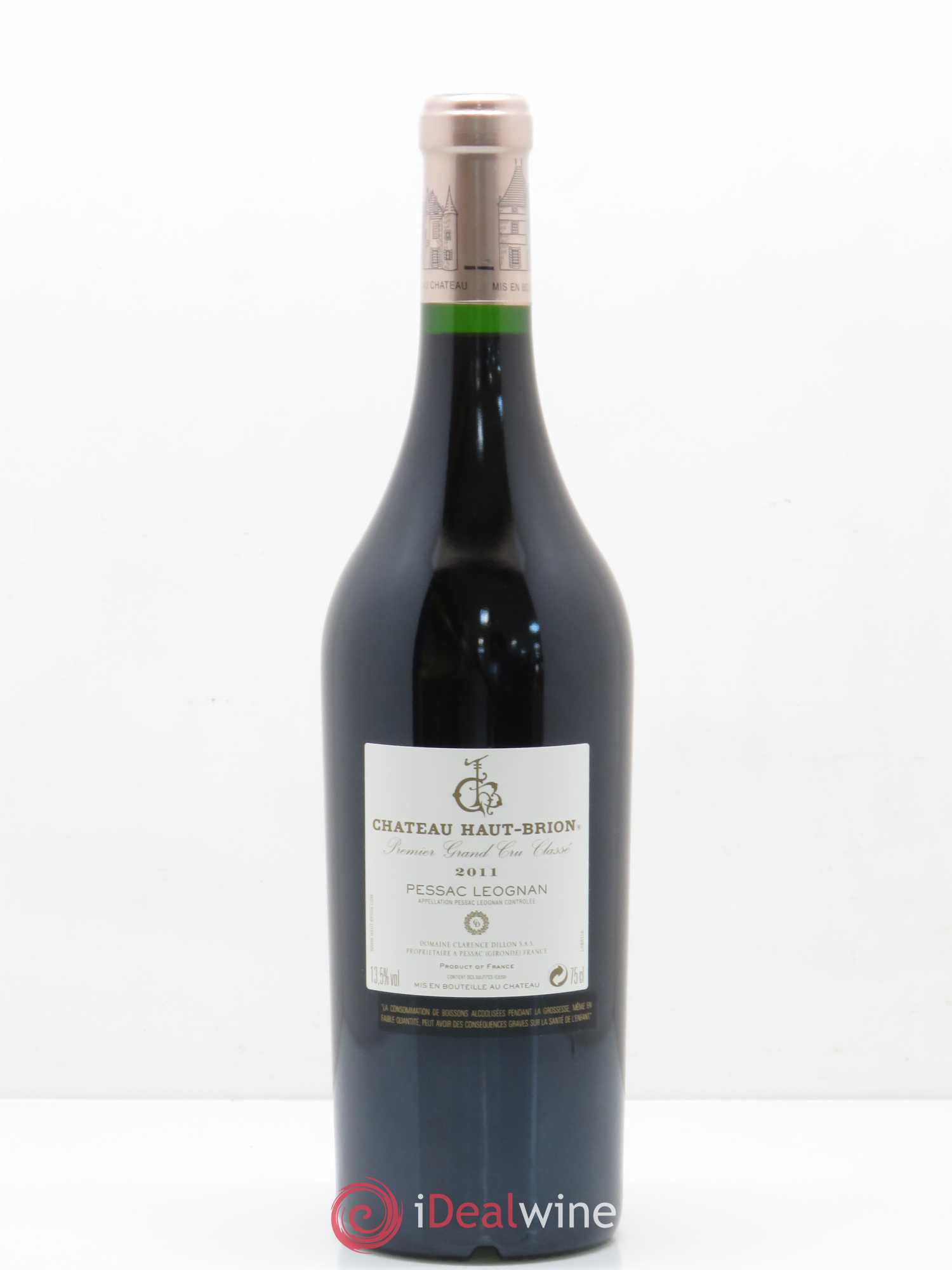 Château Haut Brion 1er Grand Cru Classé 2011 - Lot de 1 bouteille - 1