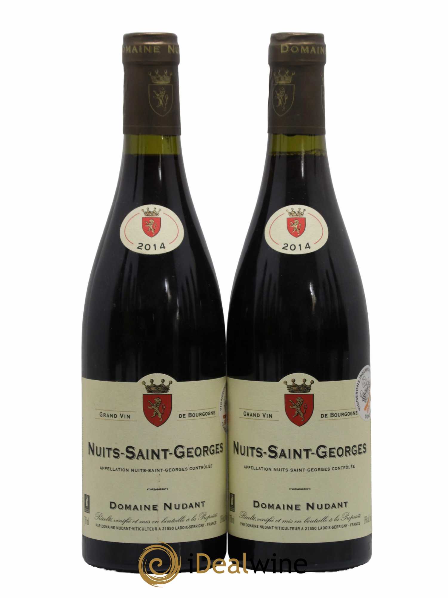 Nuits-Saint-Georges Domaine Nudant 2014 - Lot de 2 bouteilles - 0