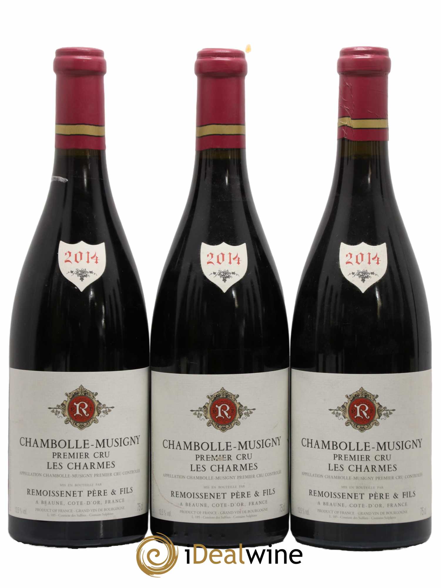 Chambolle-Musigny 1er Cru Les Charmes Domaine Remoissenet Père et Fils 2014 - Lot de 3 bouteilles - 0