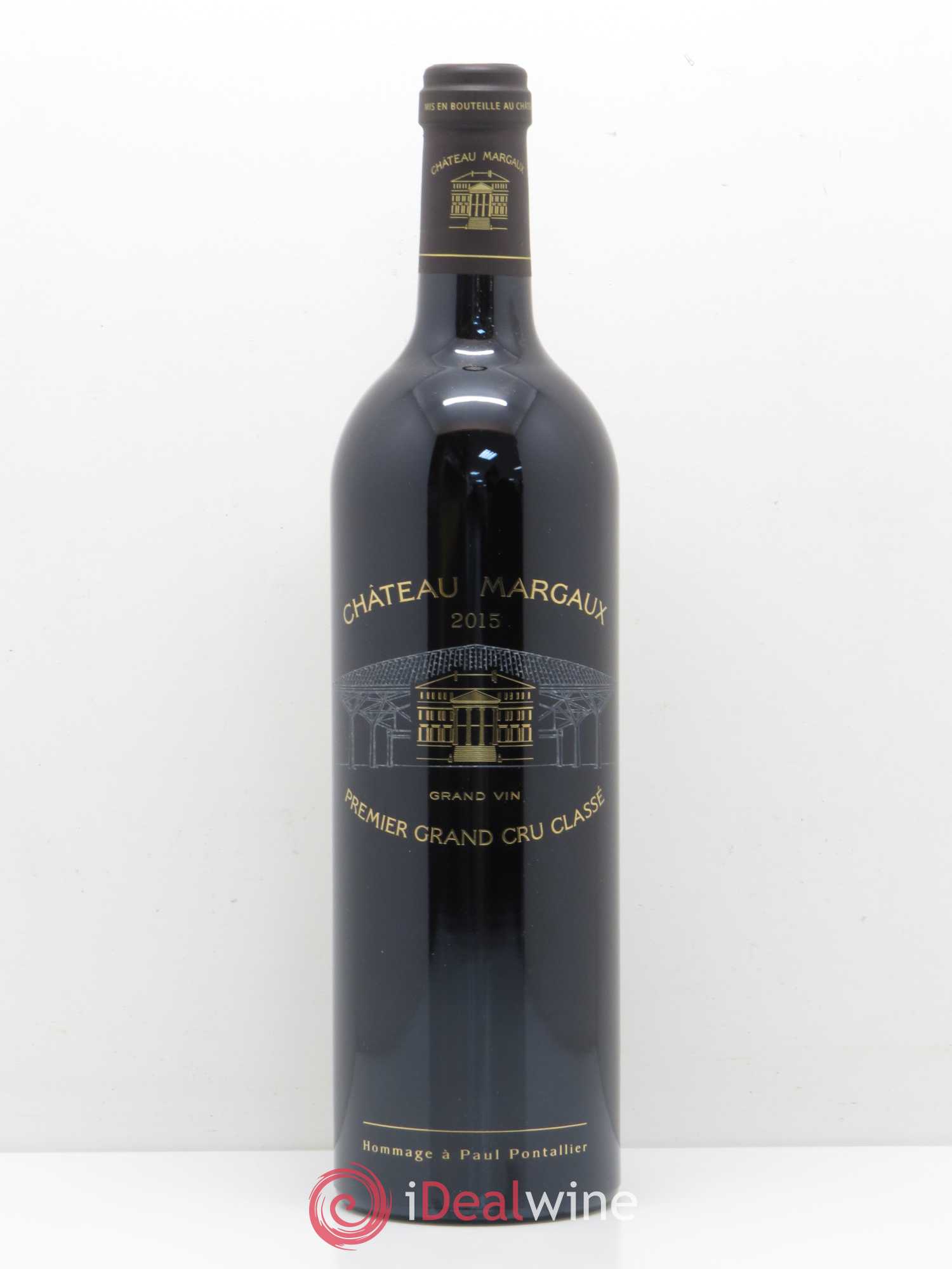 Château Margaux 1er Grand Cru Classé 2015 - Lot de 1 bouteille - 0