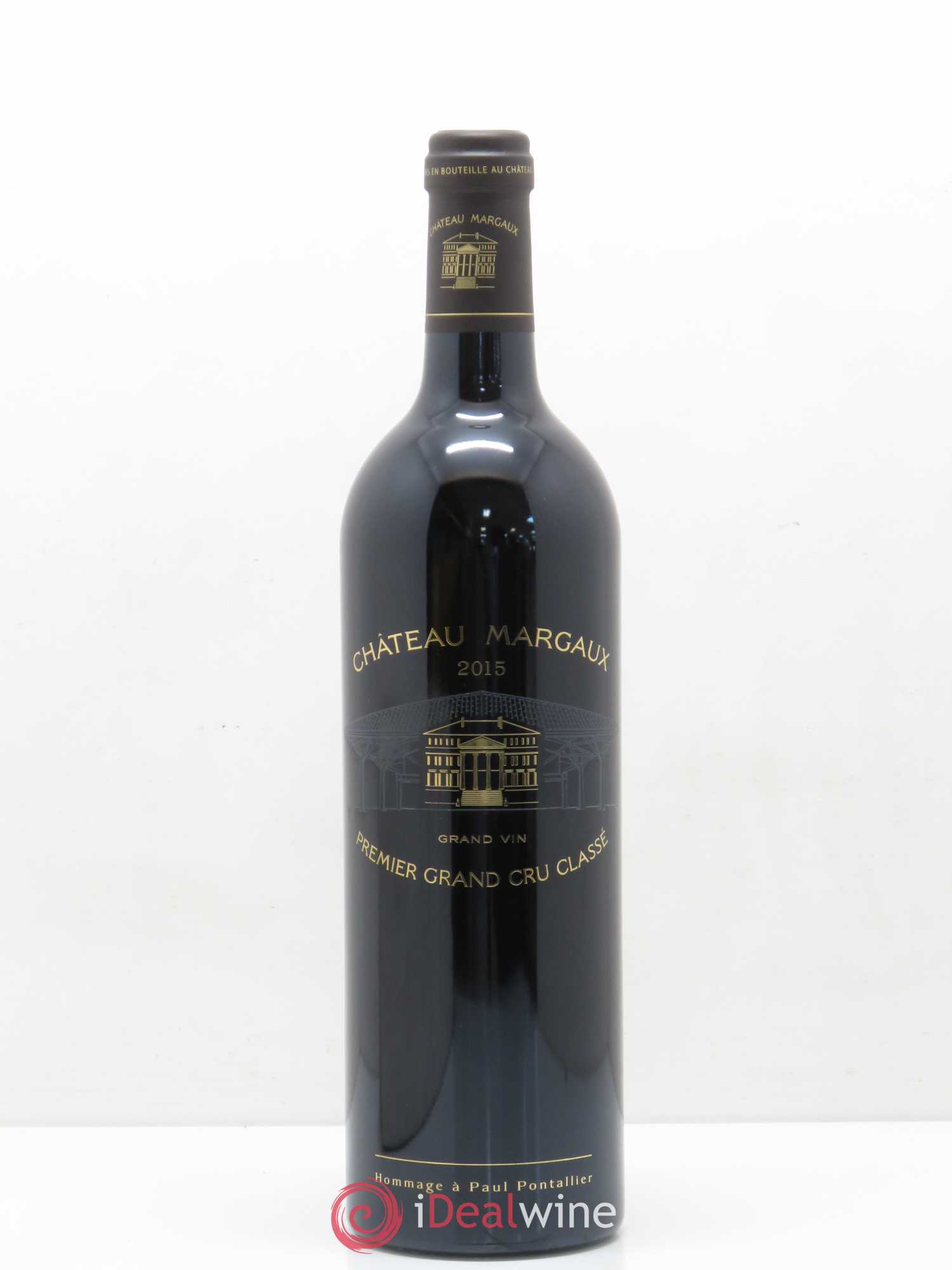 Château Margaux 1er Grand Cru Classé 2015 - Lot de 1 bouteille - 0