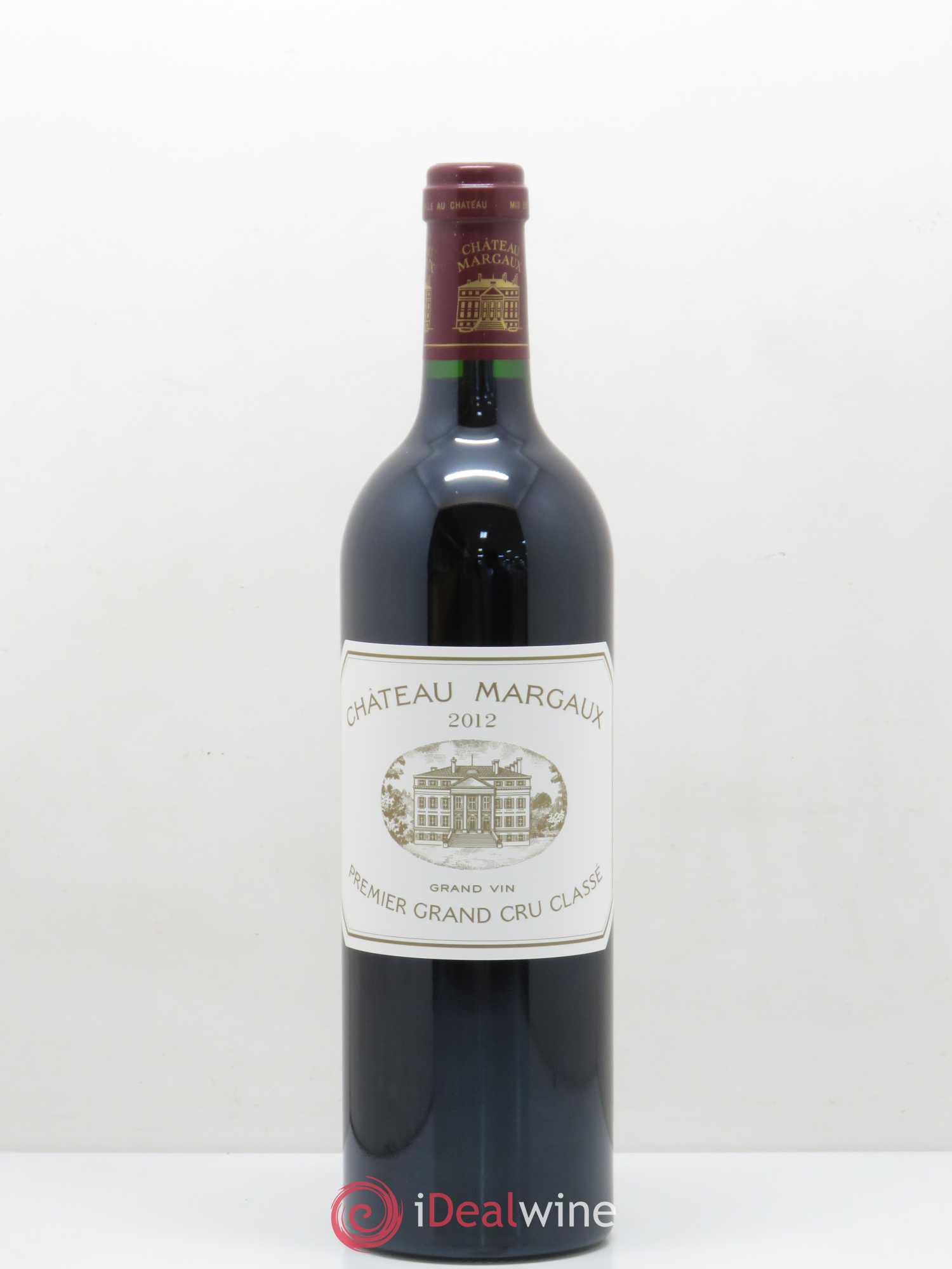 Château Margaux 1er Grand Cru Classé 2012 - Lot de 1 bouteille - 0