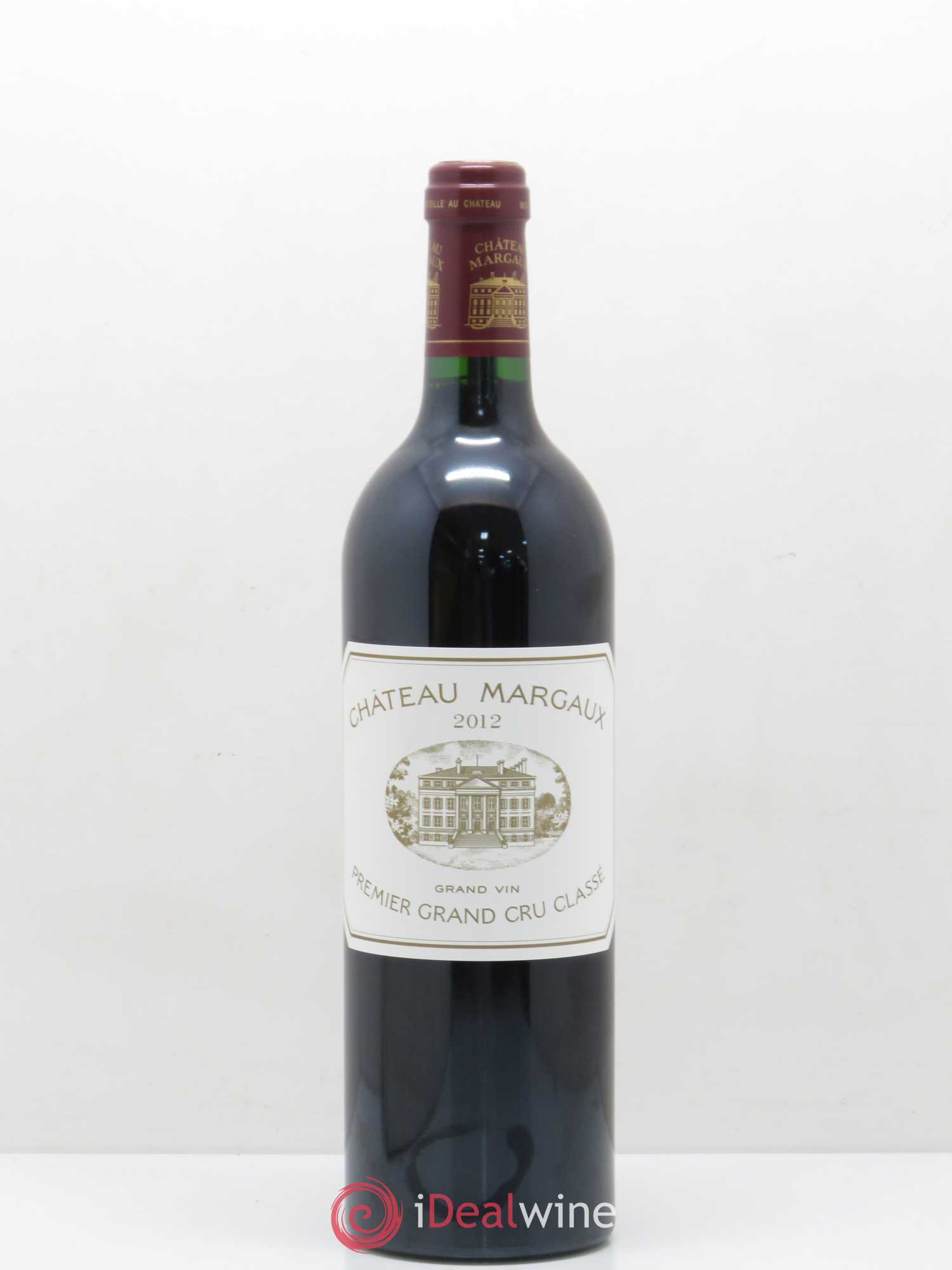 Château Margaux 1er Grand Cru Classé 2012 - Lot de 1 bouteille - 0