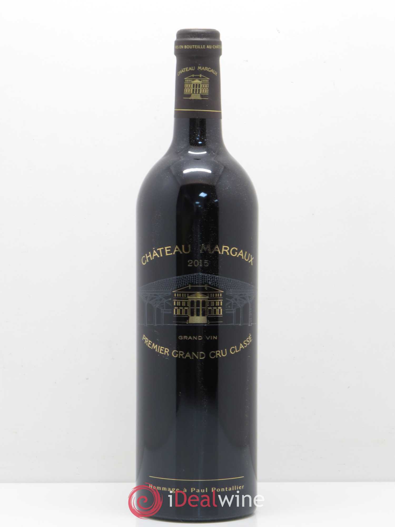 Château Margaux 1er Grand Cru Classé 2015 - Lot de 1 bouteille - 0