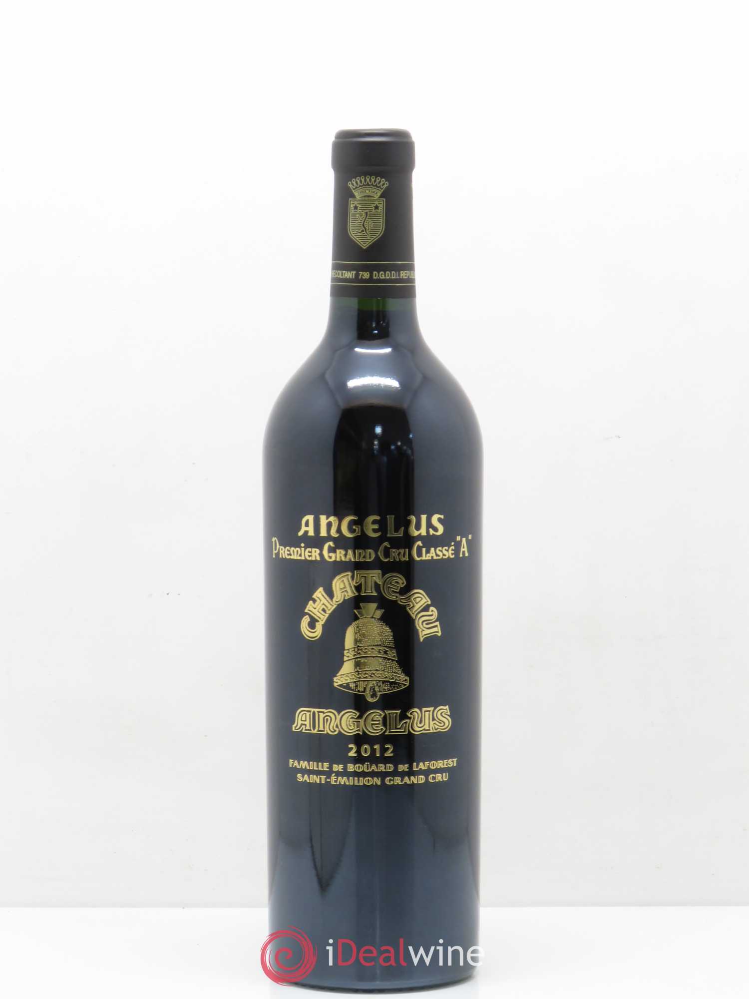 Château Angélus 1er Grand Cru Classé A 2012 - Lot de 1 bouteille - 0