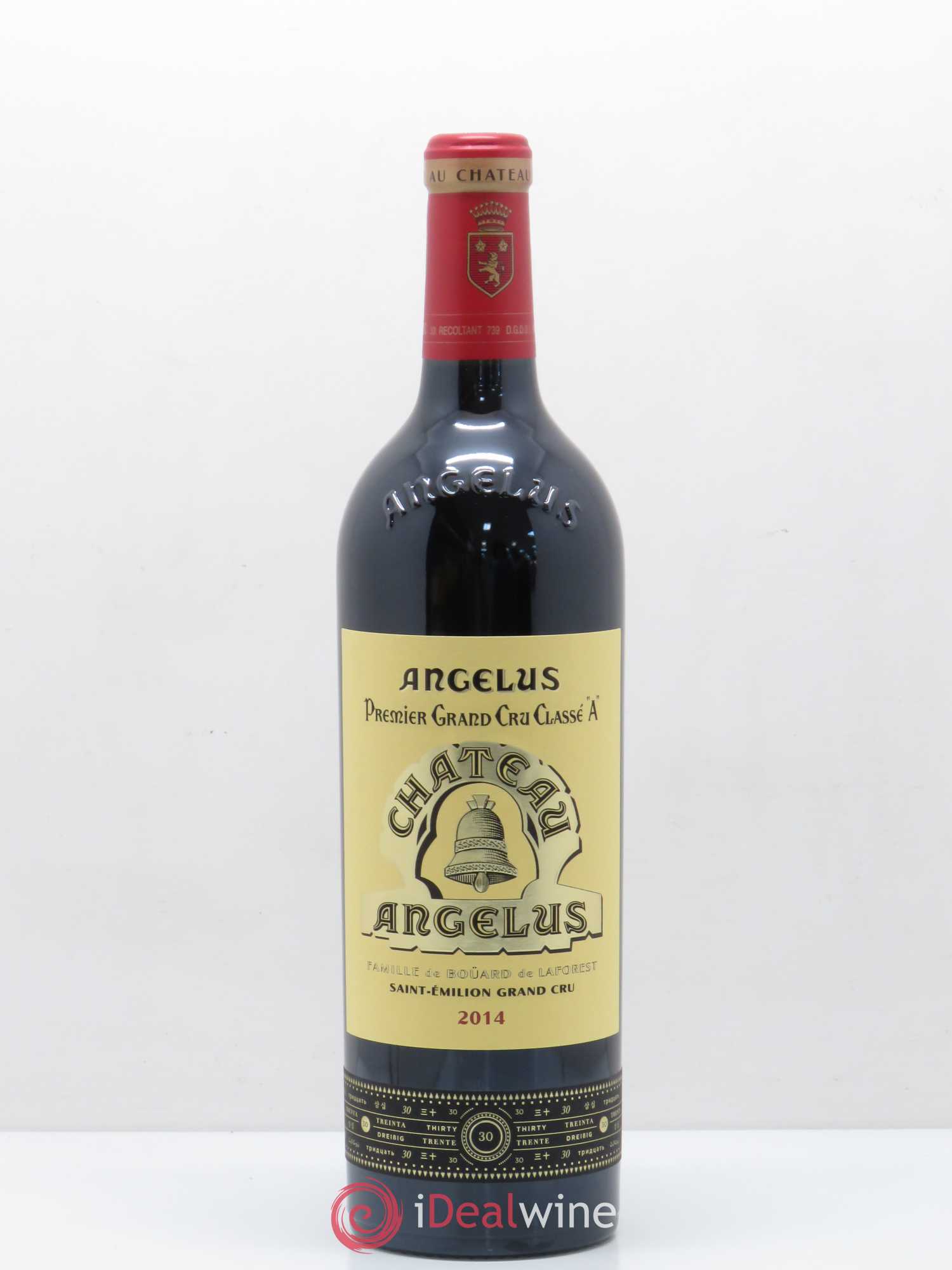 Château Angélus 1er Grand Cru Classé A 2014 - Lot de 1 bouteille - 0