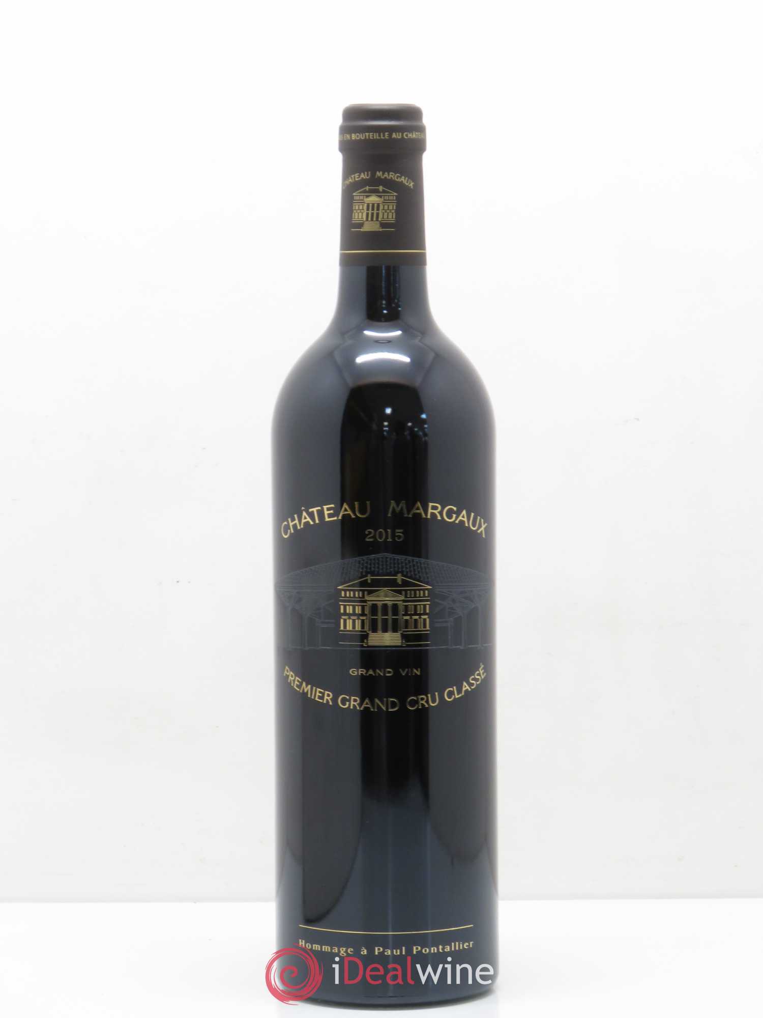 Château Margaux 1er Grand Cru Classé 2015 - Lot de 1 bouteille - 0