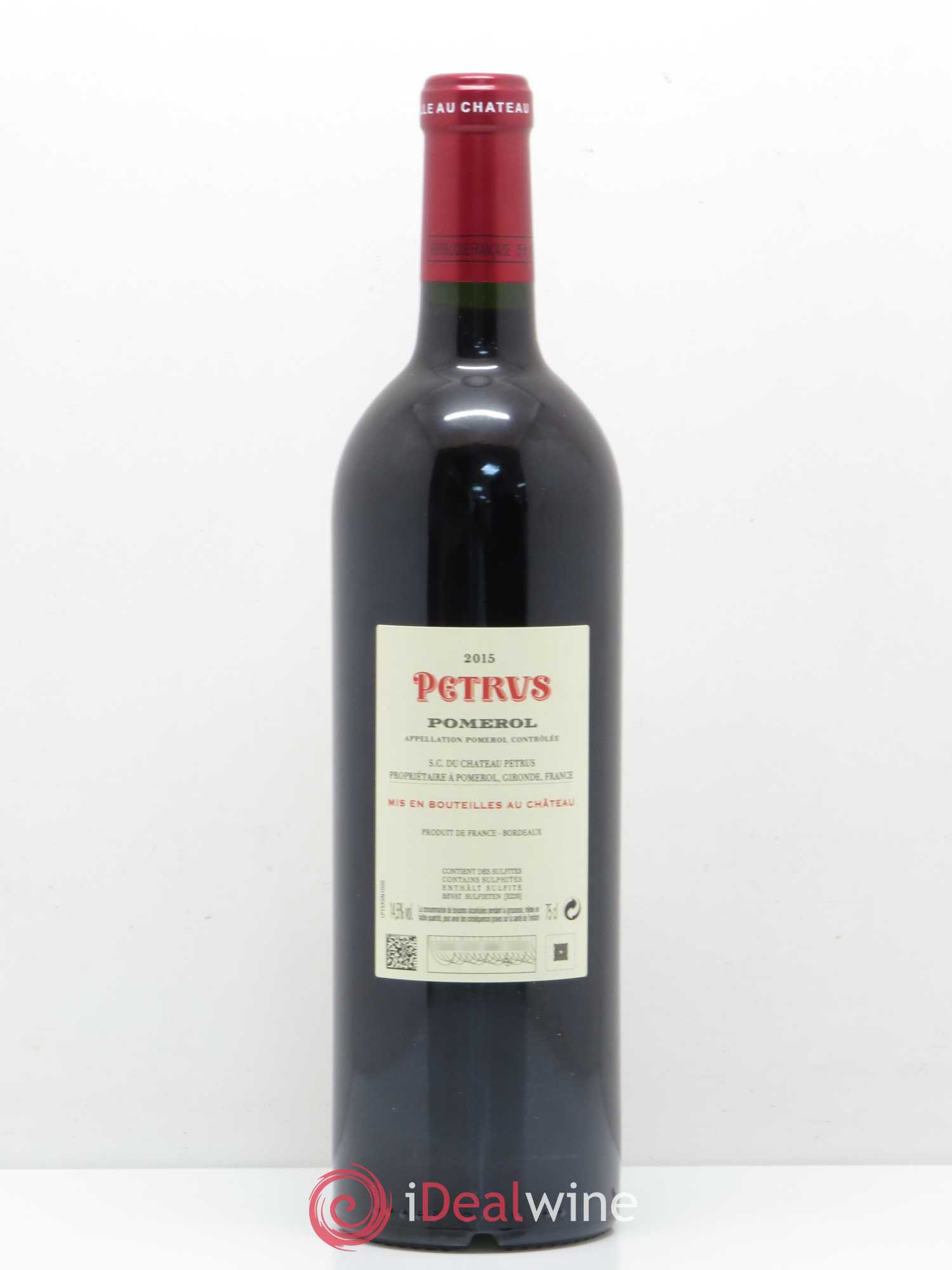 Petrus 2015 - Lot de 1 bouteille - 1
