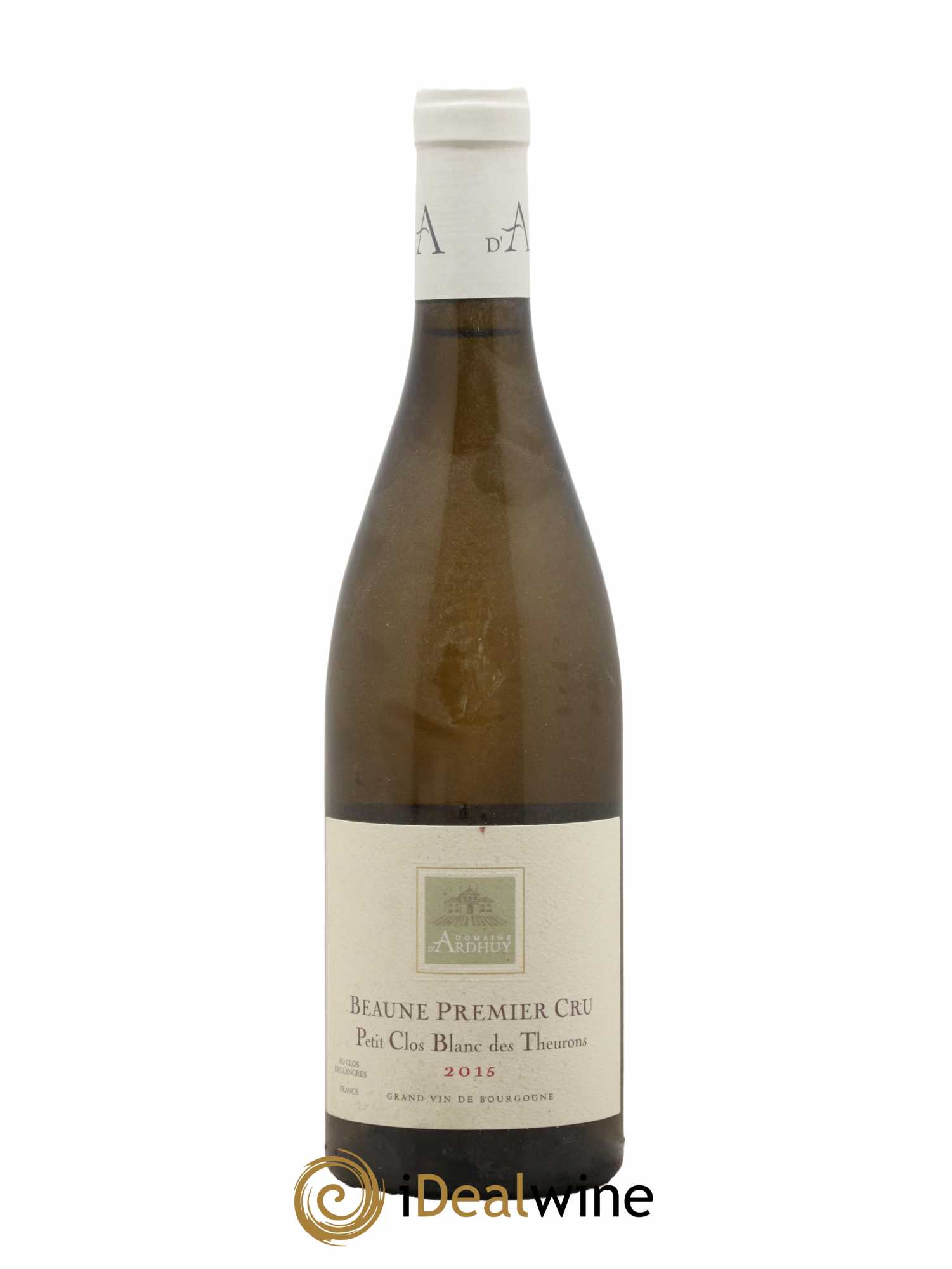 Beaune 1er Cru Petit Clos Blanc des Theurons Domaine d'Ardhuy 2015 - Lot de 1 bouteille - 0
