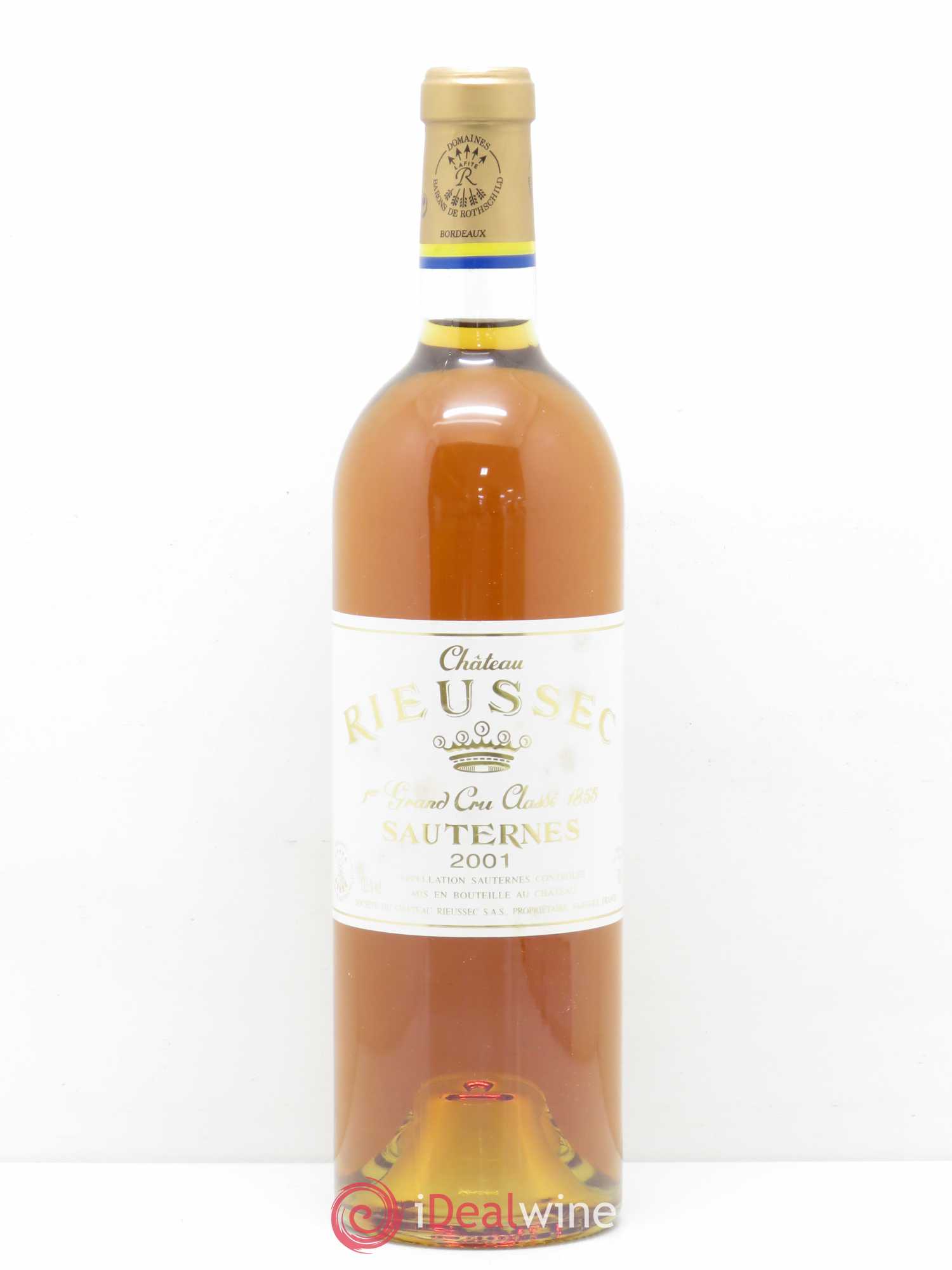 Château Rieussec 1er Grand Cru Classé 2001 - Posten von 1 Flasche - 0