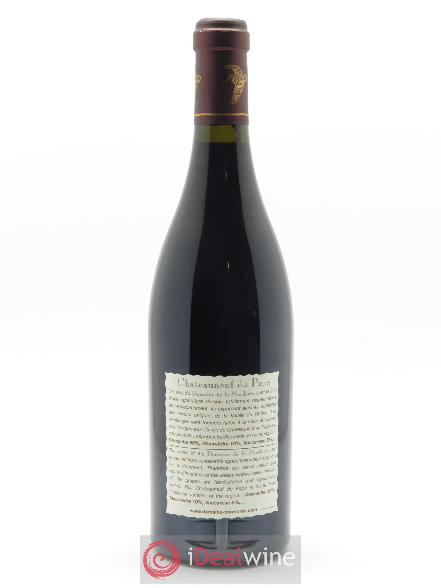 Châteauneuf-du-Pape  Cuvée de la Reine des Bois La Mordorée (Domaine de) 2005 - Lot de 1 bouteille - 1
