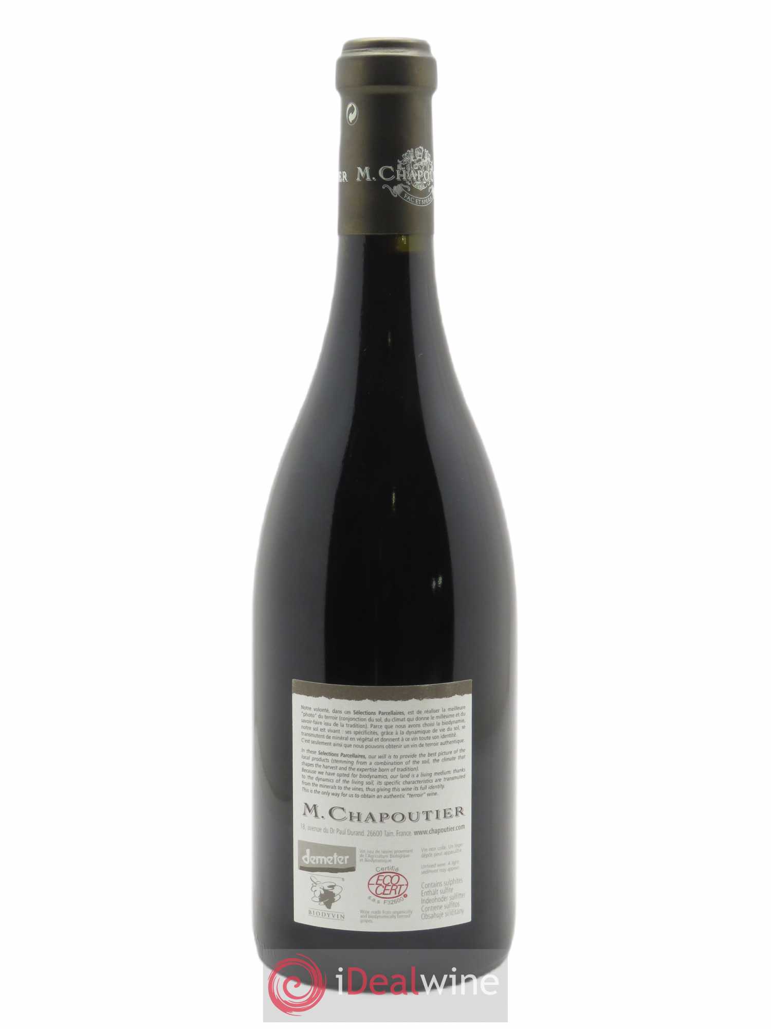 Hermitage Ermitage Le Pavillon Chapoutier 2003 - Lot de 1 bouteille - 1