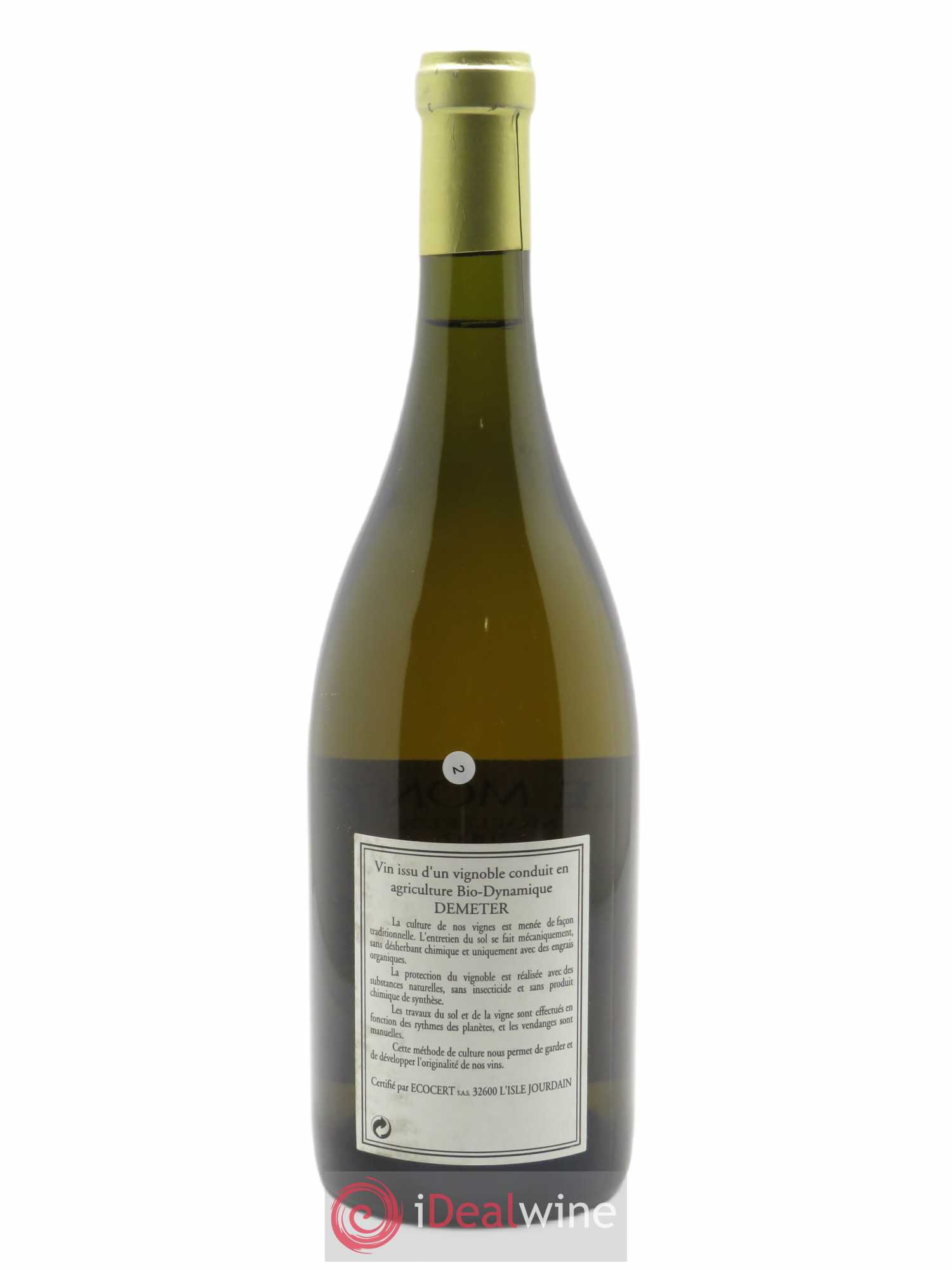 Vouvray Le Mont Moelleux 1ère Trie Domaine Huet 2002 - Lotto di 1 bottiglia - 1