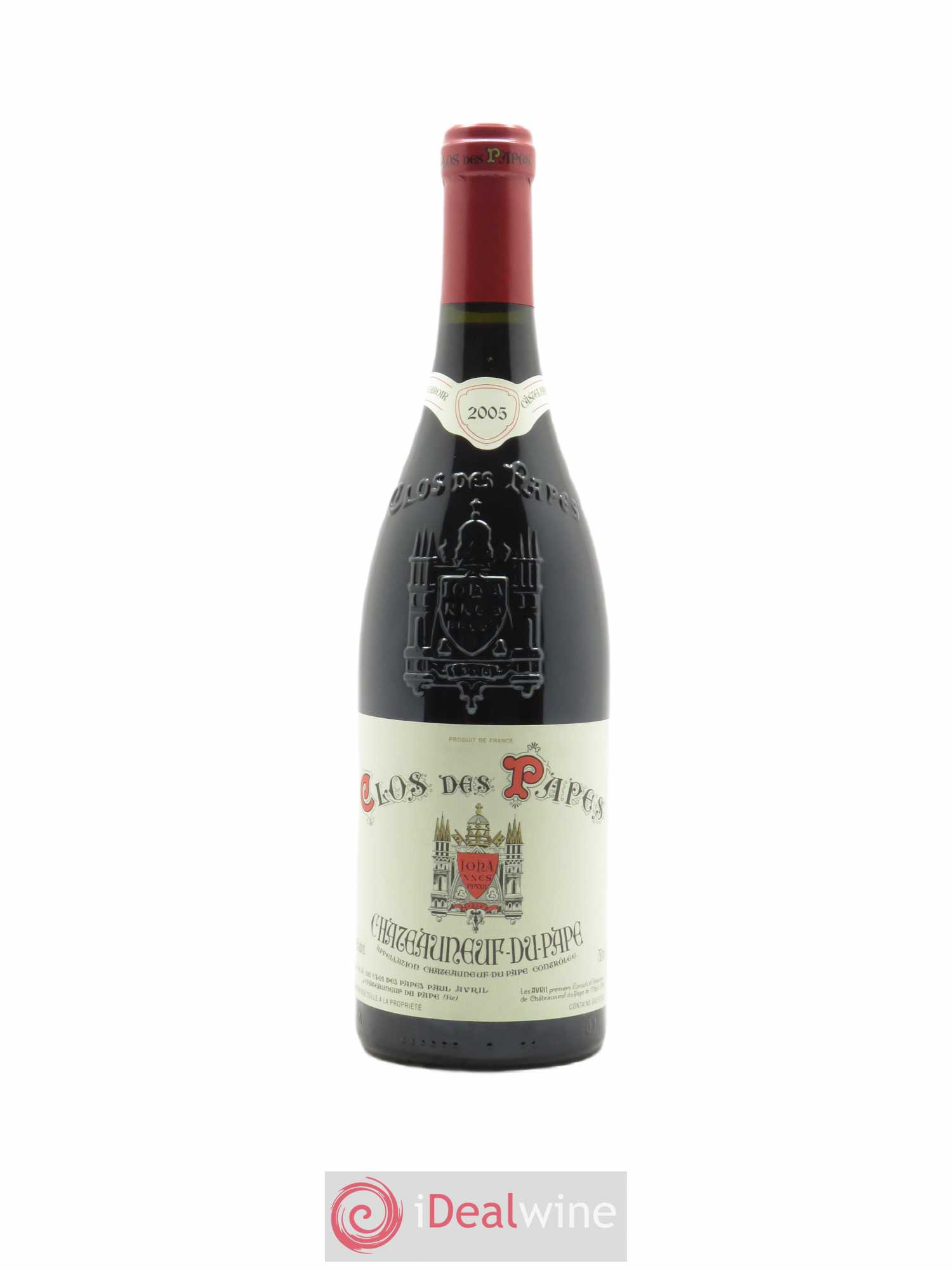 Châteauneuf-du-Pape Clos des Papes - Paul Avril 2005 - Lot de 1 bouteille - 0