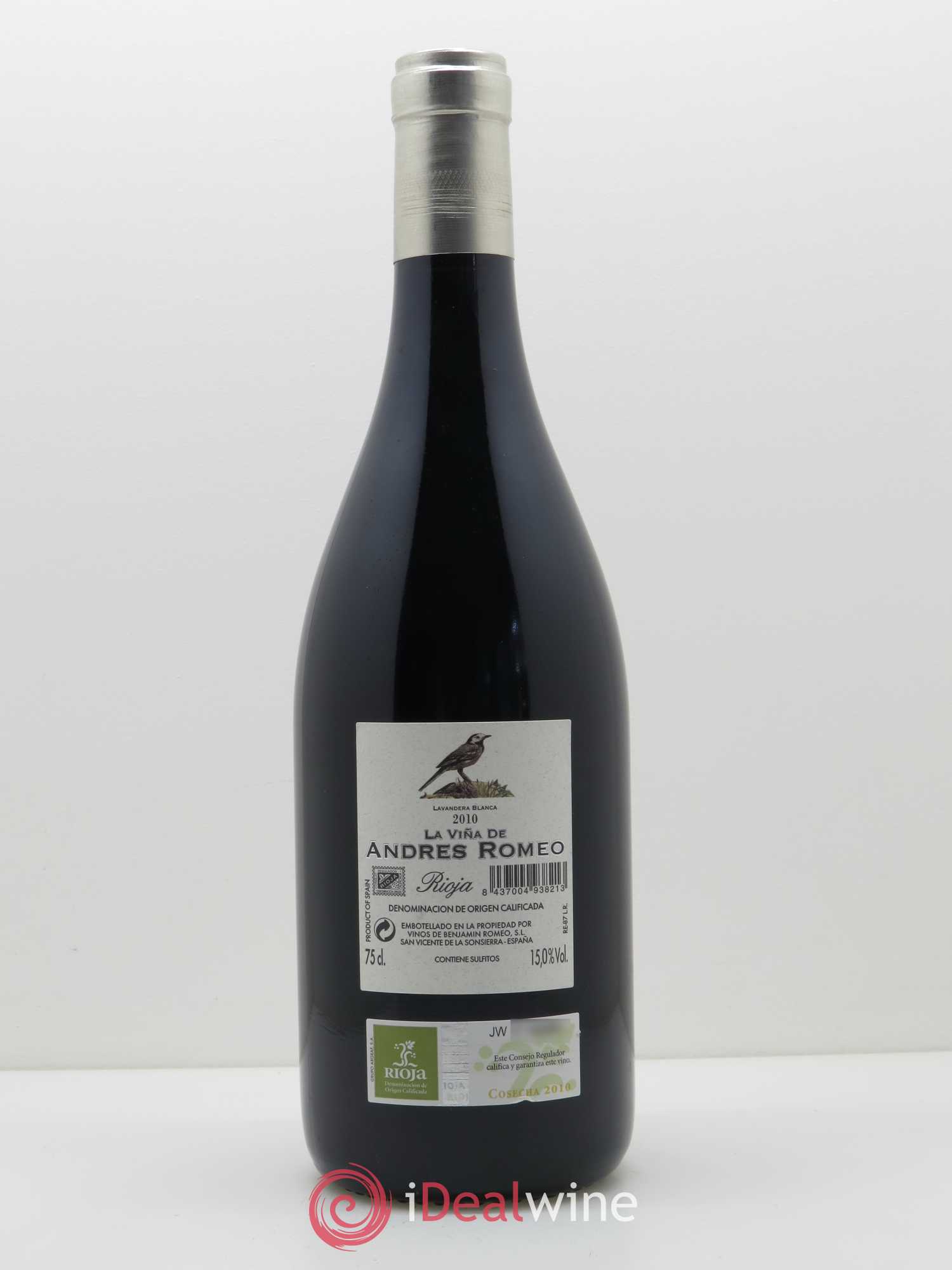 Rioja Bodega Contador DOCA La Vina de Andres Romeo Benjamin Romeo 2010 - Lot of 1 bottle - 1