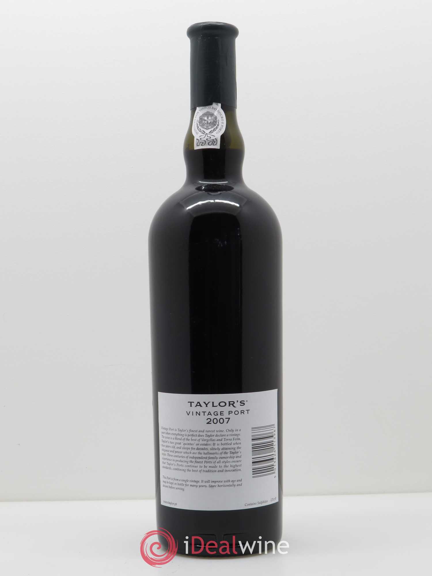Porto Taylor's Vintage 2007 - Lot de 1 bouteille - 2