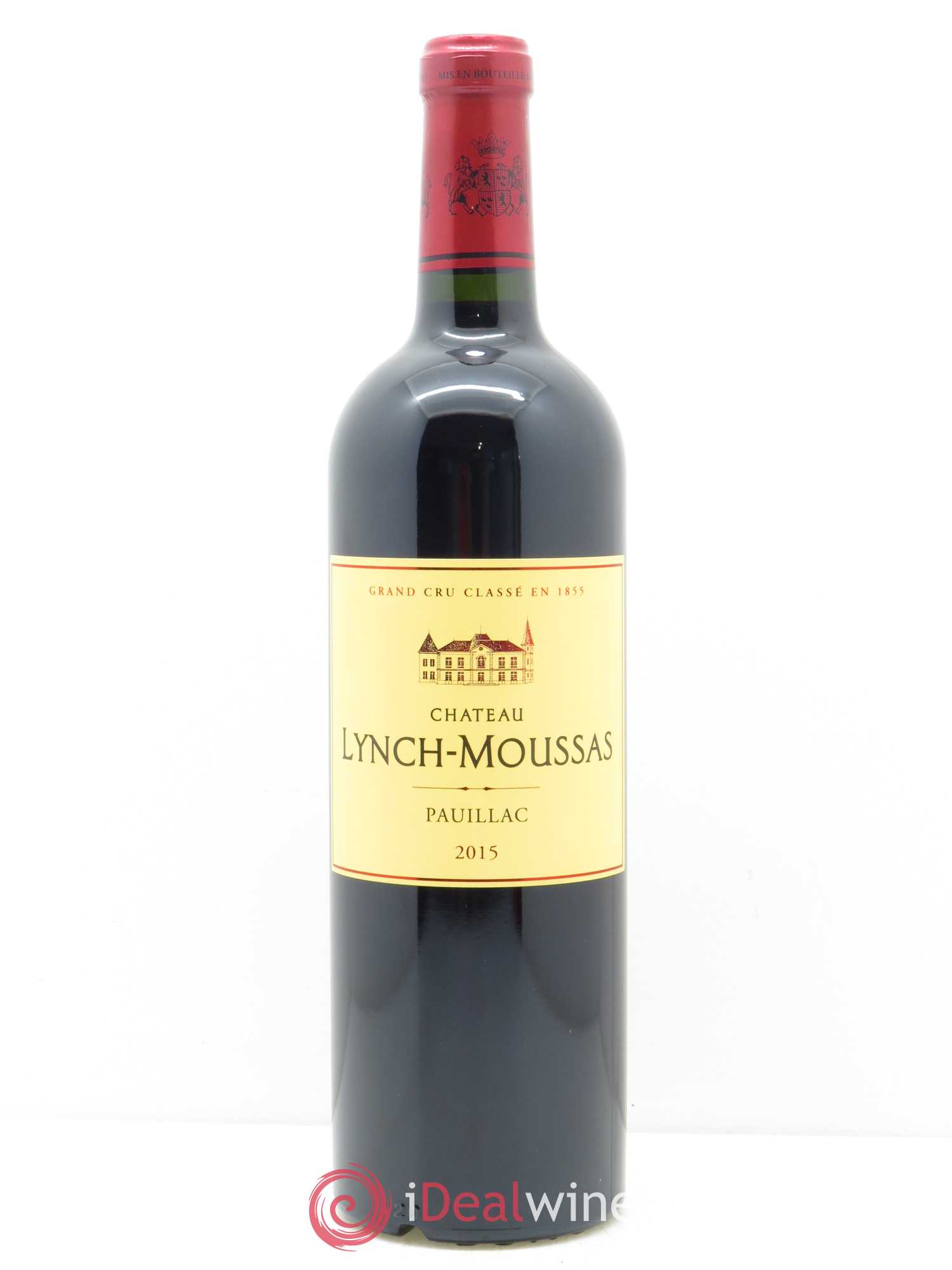 Château Lynch Moussas 5ème Grand Cru Classé 2015 - Lot de 1 bouteille - 0