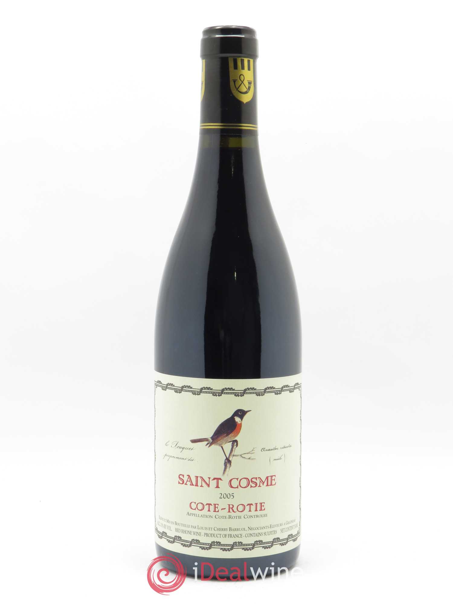 Côte-Rôtie Saint Cosme 2005 - Lot de 1 bouteille - 0