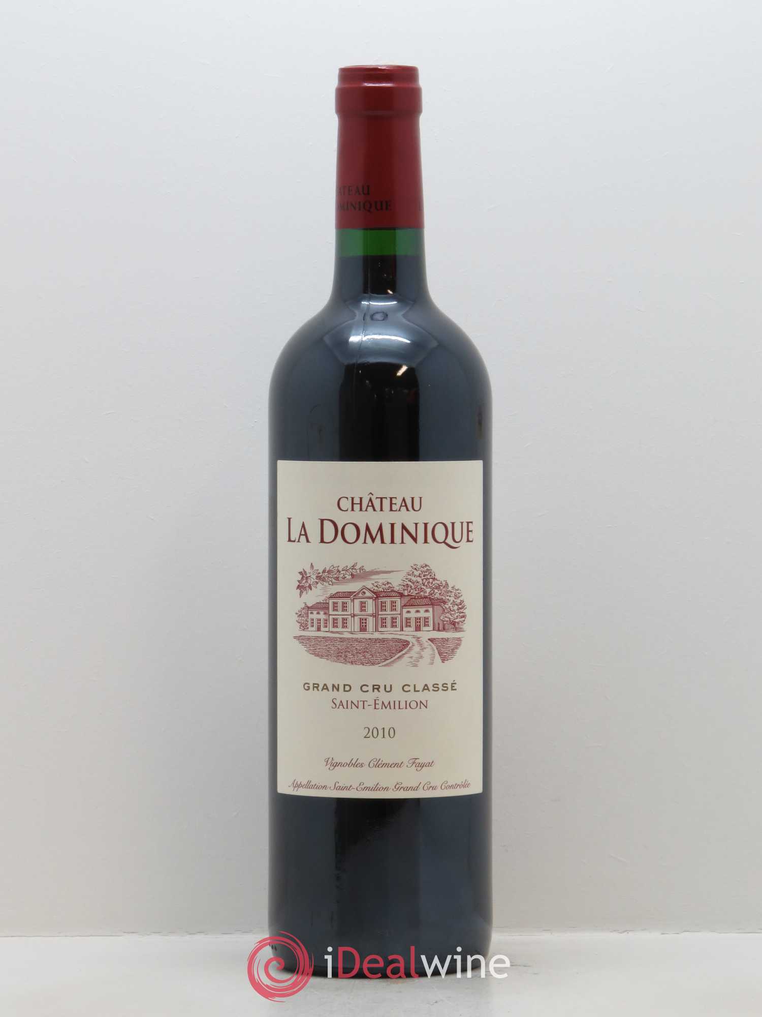 Château la Dominique Grand Cru Classé 2010 - Lot de 1 bouteille - 0