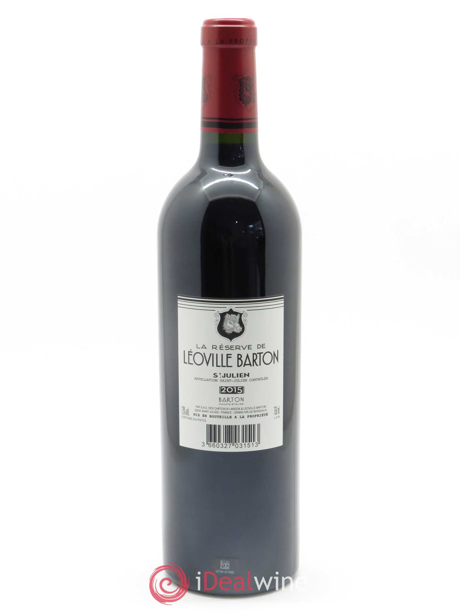 La Réserve de Léoville Barton 2015 - Posten von 1 Flasche - 1