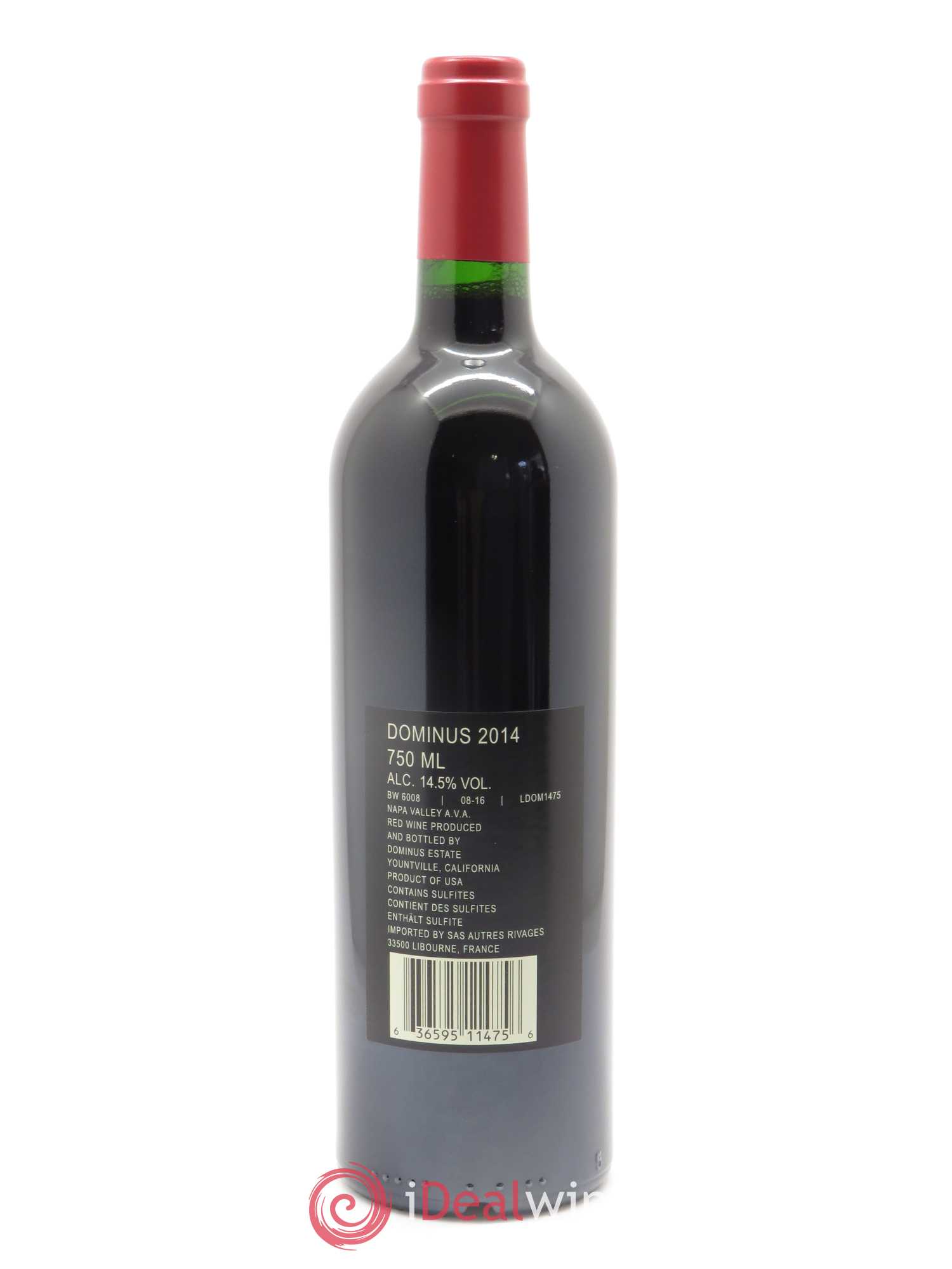 Napa Valley Dominus Christian Moueix 2014 - Lot de 1 bouteille - 1