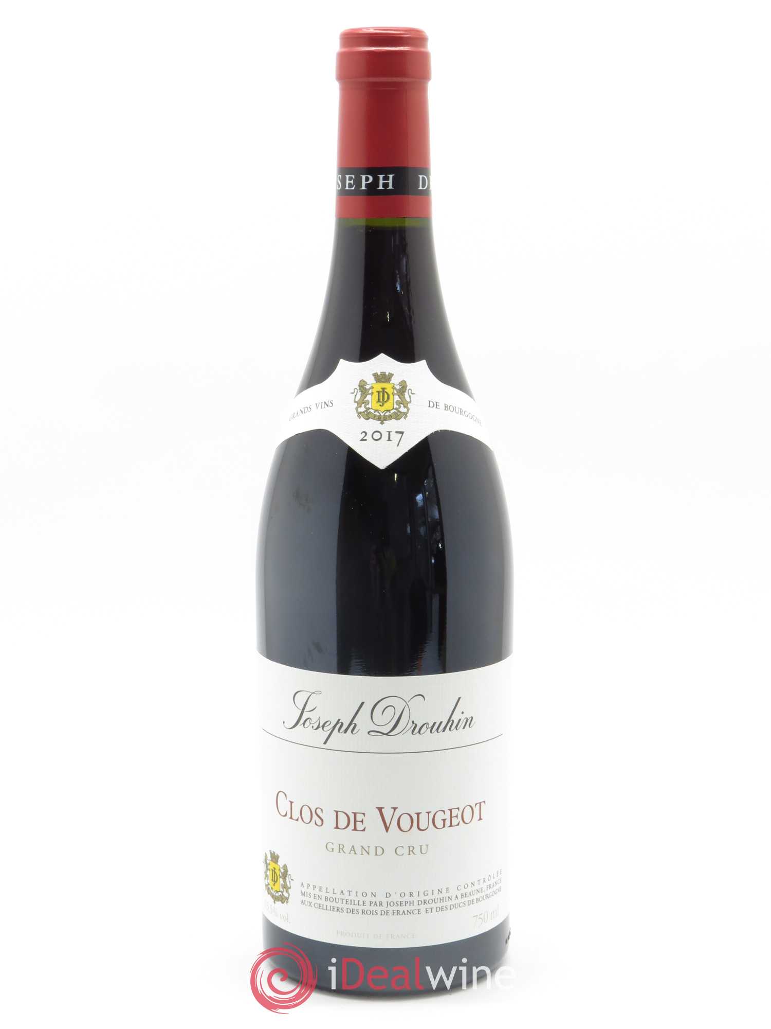 Clos de Vougeot Grand Cru Joseph Drouhin 2017 - Lot de 1 bouteille - 0
