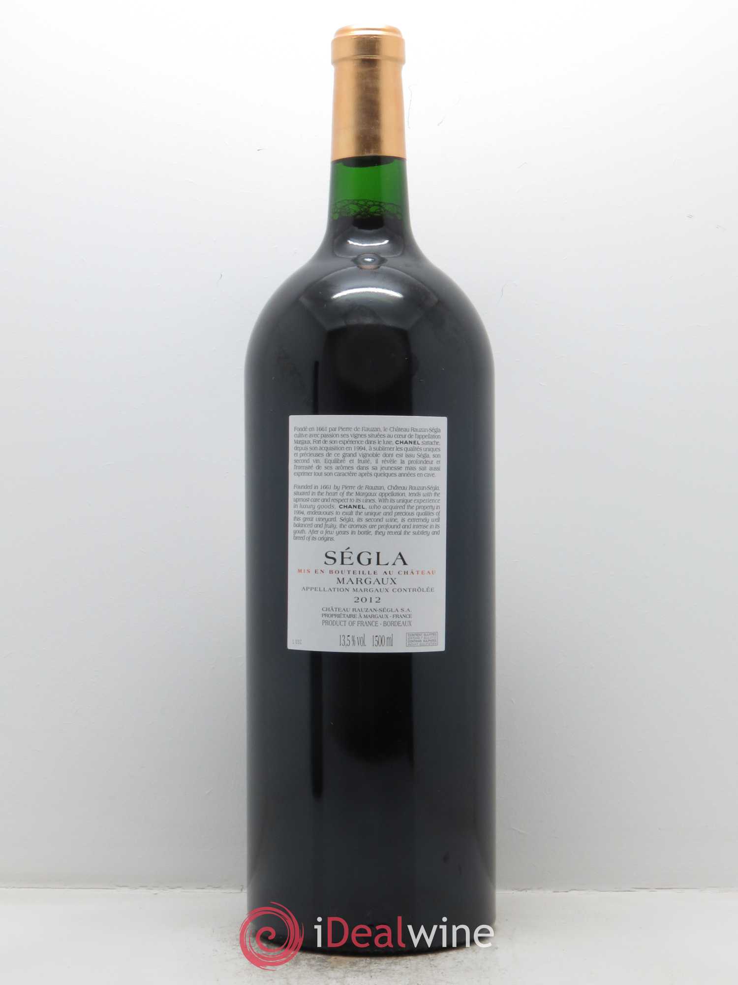 Ségla de Rauzan-Ségla 2012 - Posten von 1 Magnum - 1