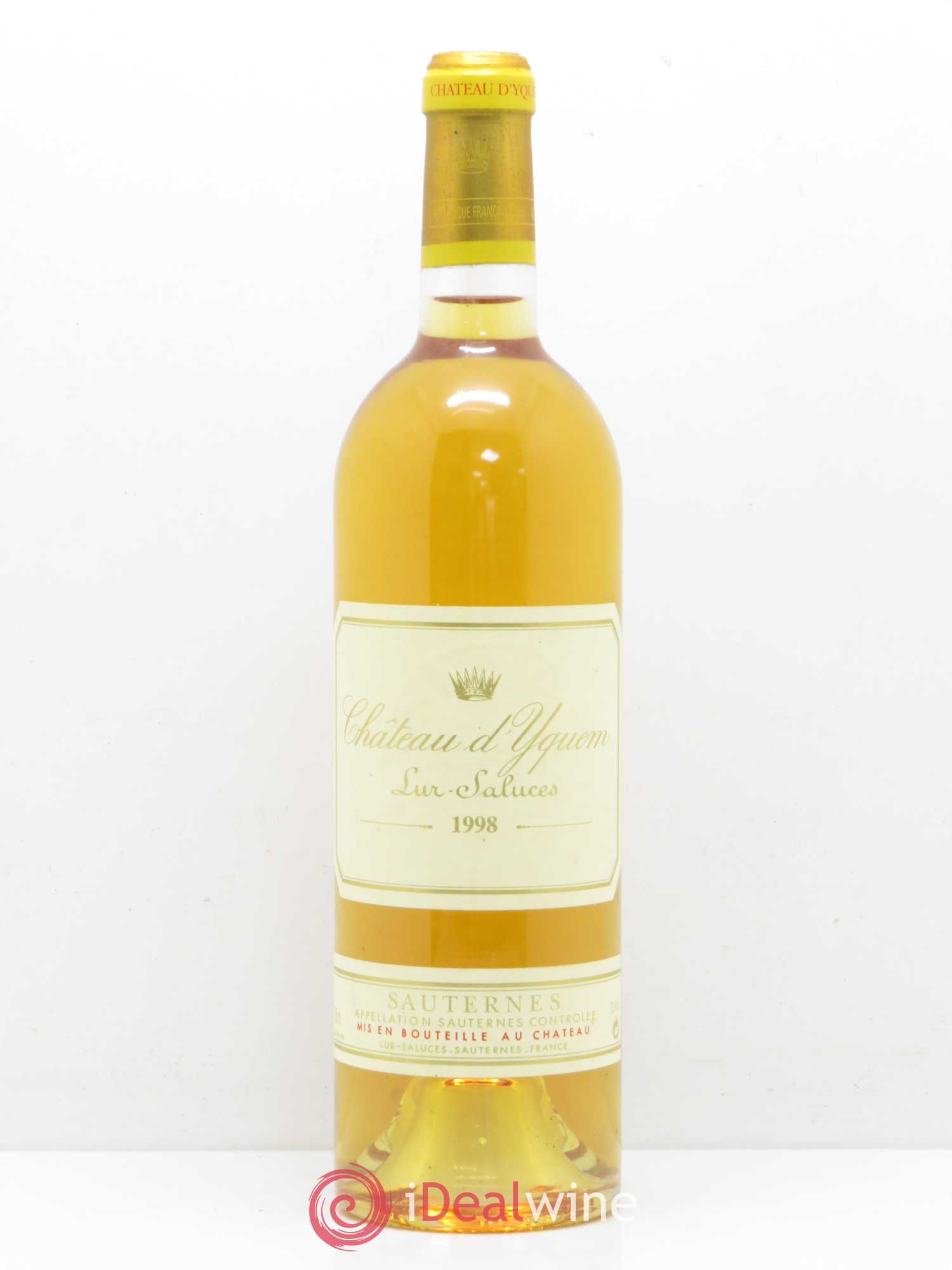 Château d' Yquem 1er Cru Classé Supérieur 1998 - Lotto di 1 bottiglia - 0