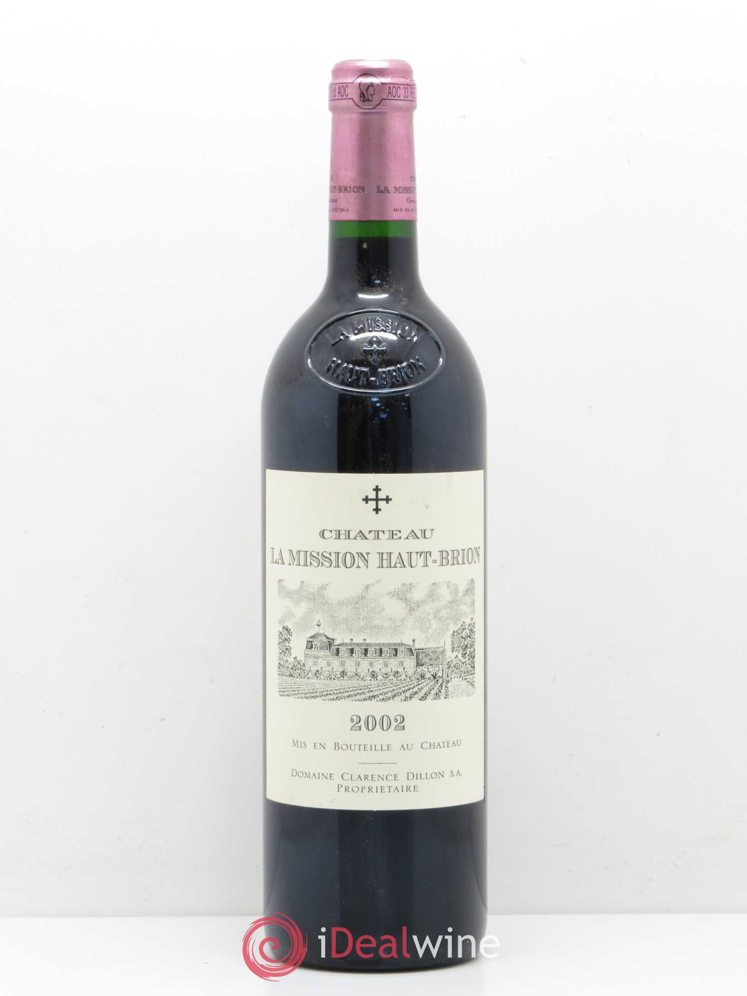 Château la Mission Haut-Brion Cru Classé de Graves 2002 - Lot de 1 bouteille - 0