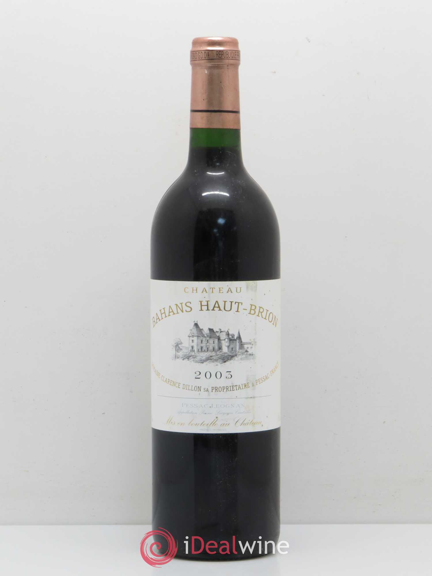 Clarence (Bahans) de Haut-Brion Second Vin 2003 - Lot de 1 bouteille - 0