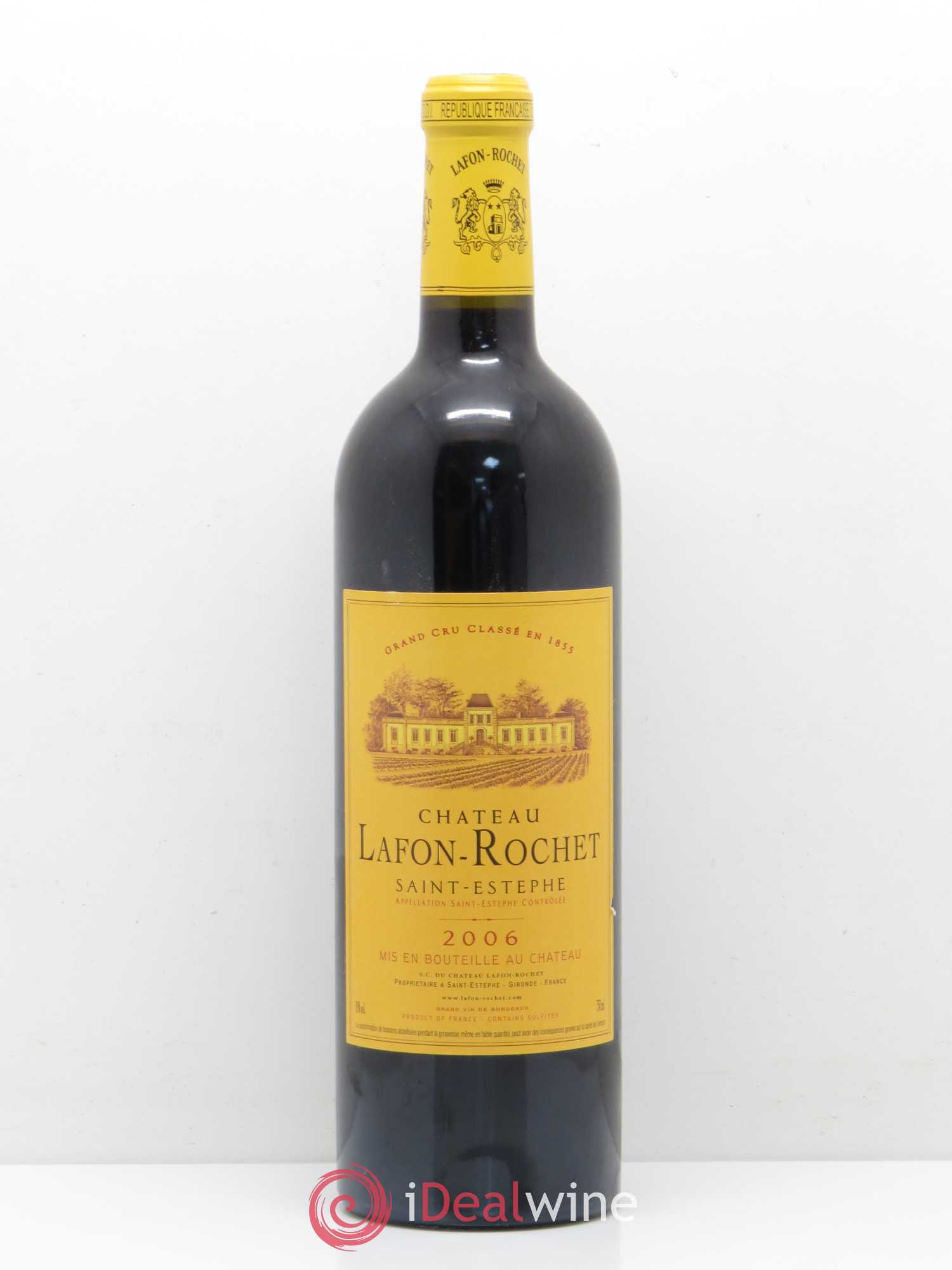 Château Lafon Rochet 4ème Grand Cru Classé 2006 - Lot de 1 bouteille - 0