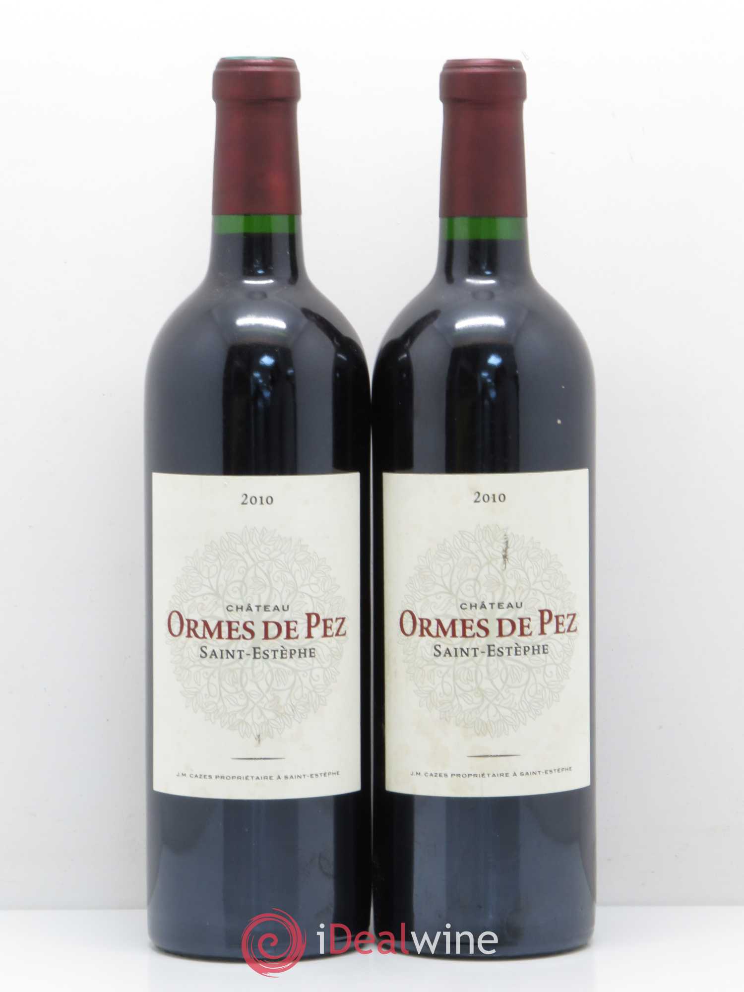 Château les Ormes de Pez 2010 - Lot de 2 bouteilles - 0