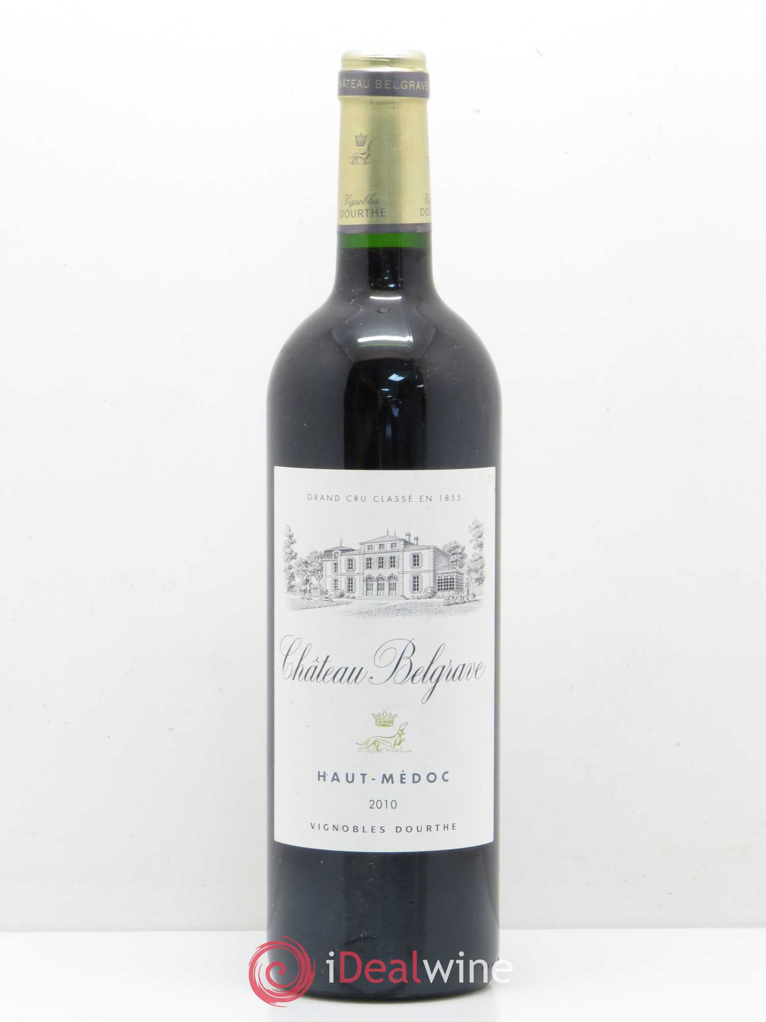 Château Belgrave 5ème Grand Cru Classé 2010 - Lot de 1 bouteille - 0