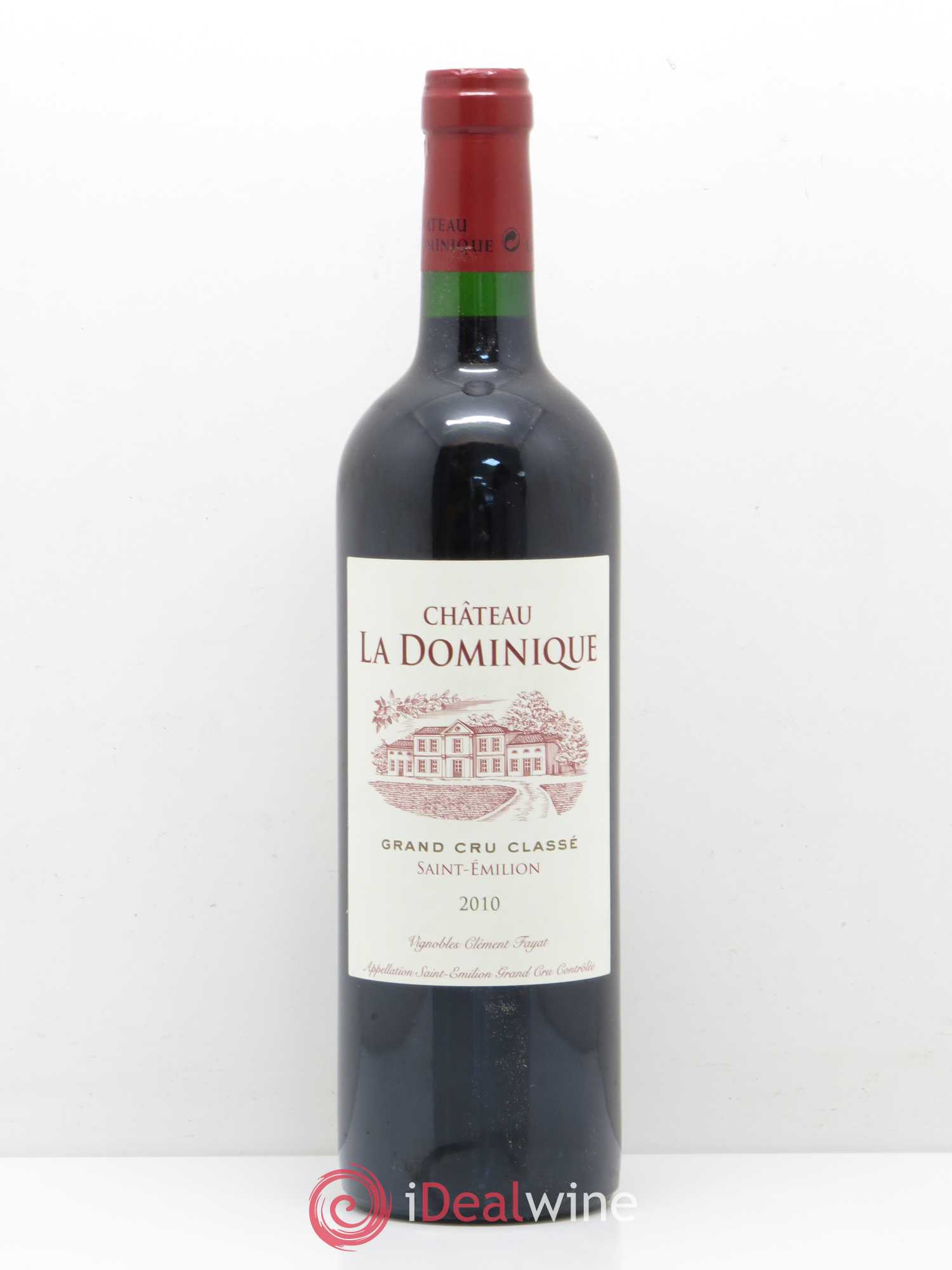 Château la Dominique Grand Cru Classé 2010 - Lot de 1 bouteille - 0