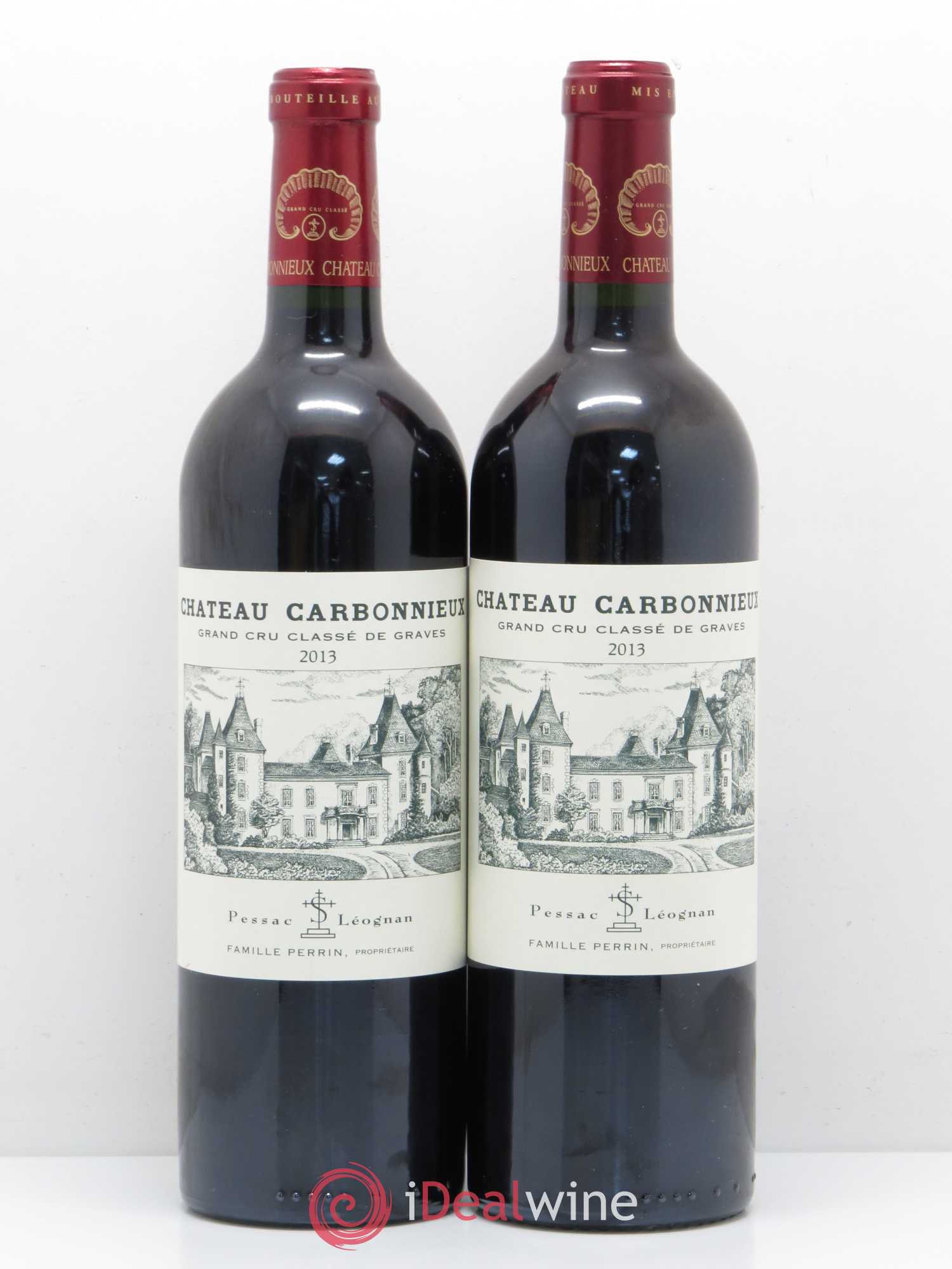 Château Carbonnieux Cru Classé de Graves 2013 - Lot de 2 bouteilles - 0