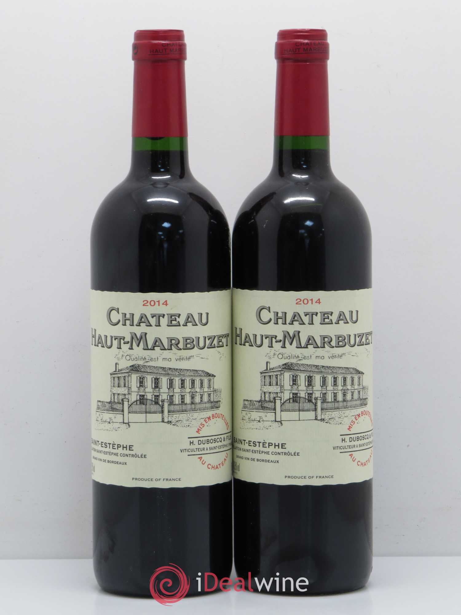 Château Haut Marbuzet 2014 - Lot de 2 bouteilles - 0