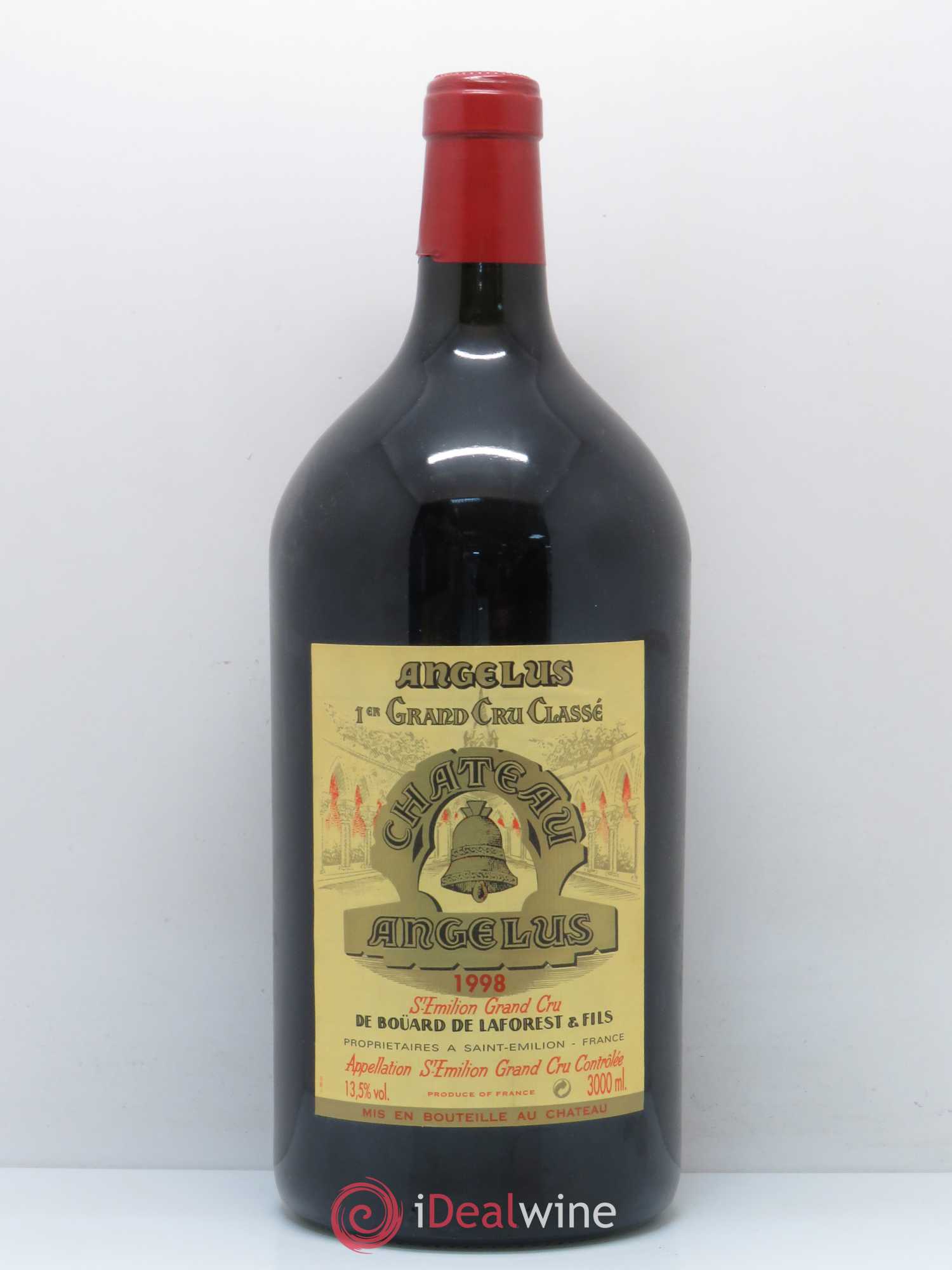 Château Angélus 1er Grand Cru Classé A 1998 - Lot de 1 double magnum - 0