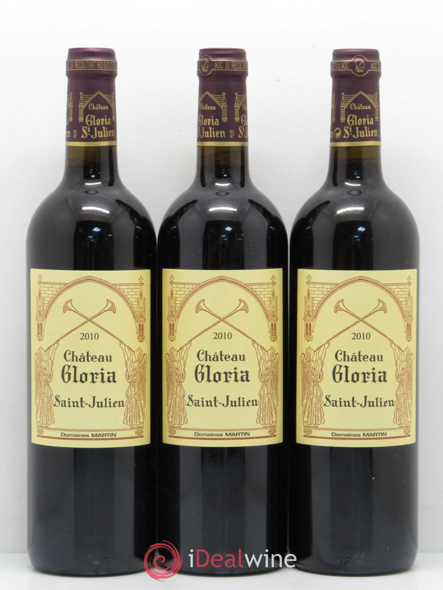 Château Gloria 2010 - Lot de 6 bouteilles - 2