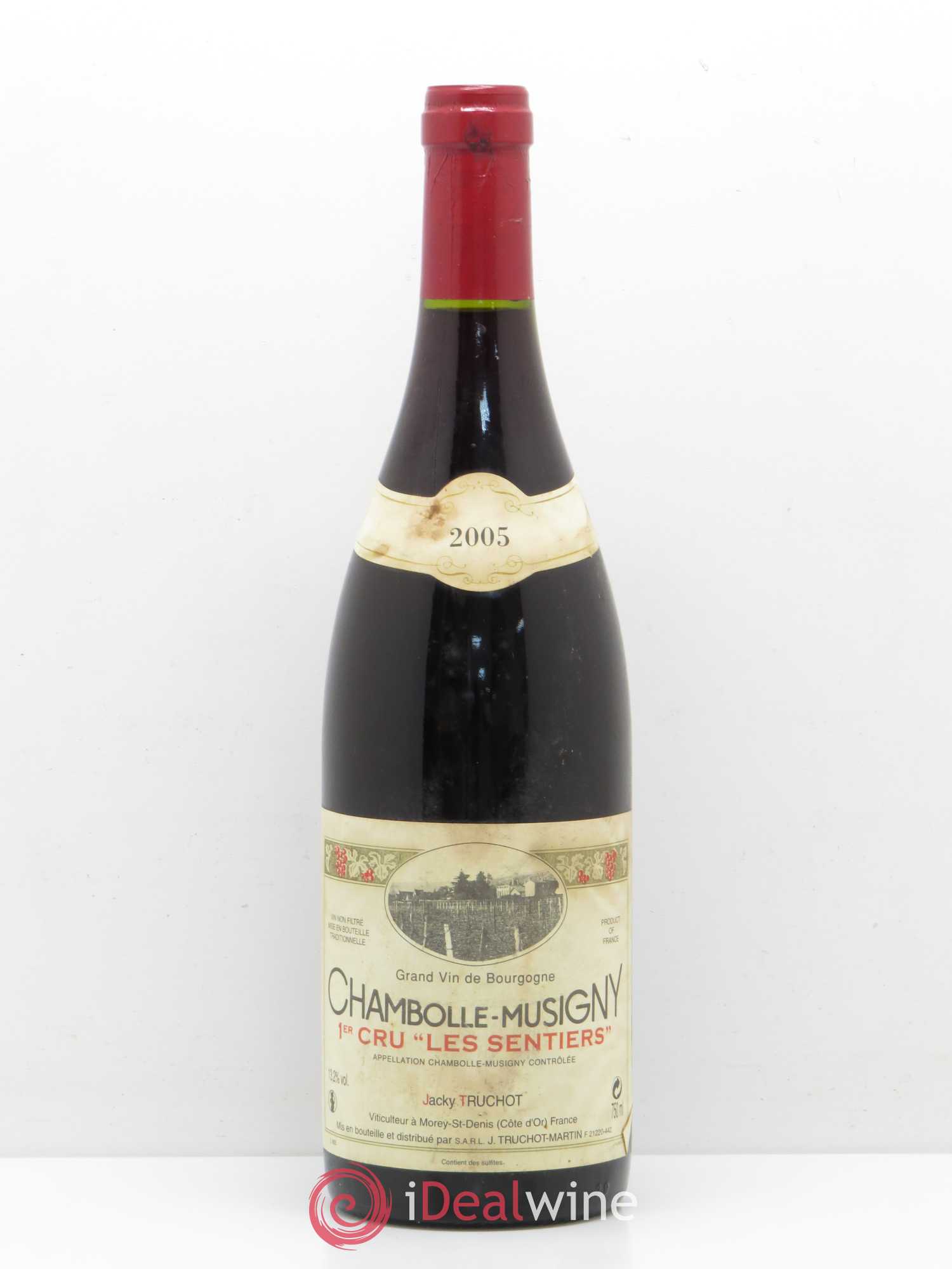 Chambolle-Musigny 1er Cru Les Sentiers Jacky Truchot 2005 - Lot de 1 bouteille - 0