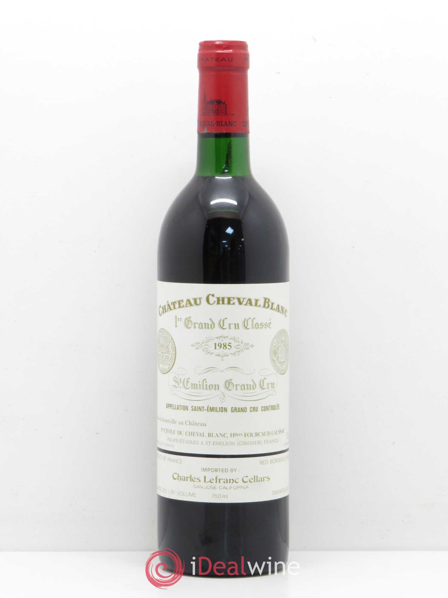 Château Cheval Blanc 1er Grand Cru Classé A Export USA 1985 - Lot of 1 bottle - 0
