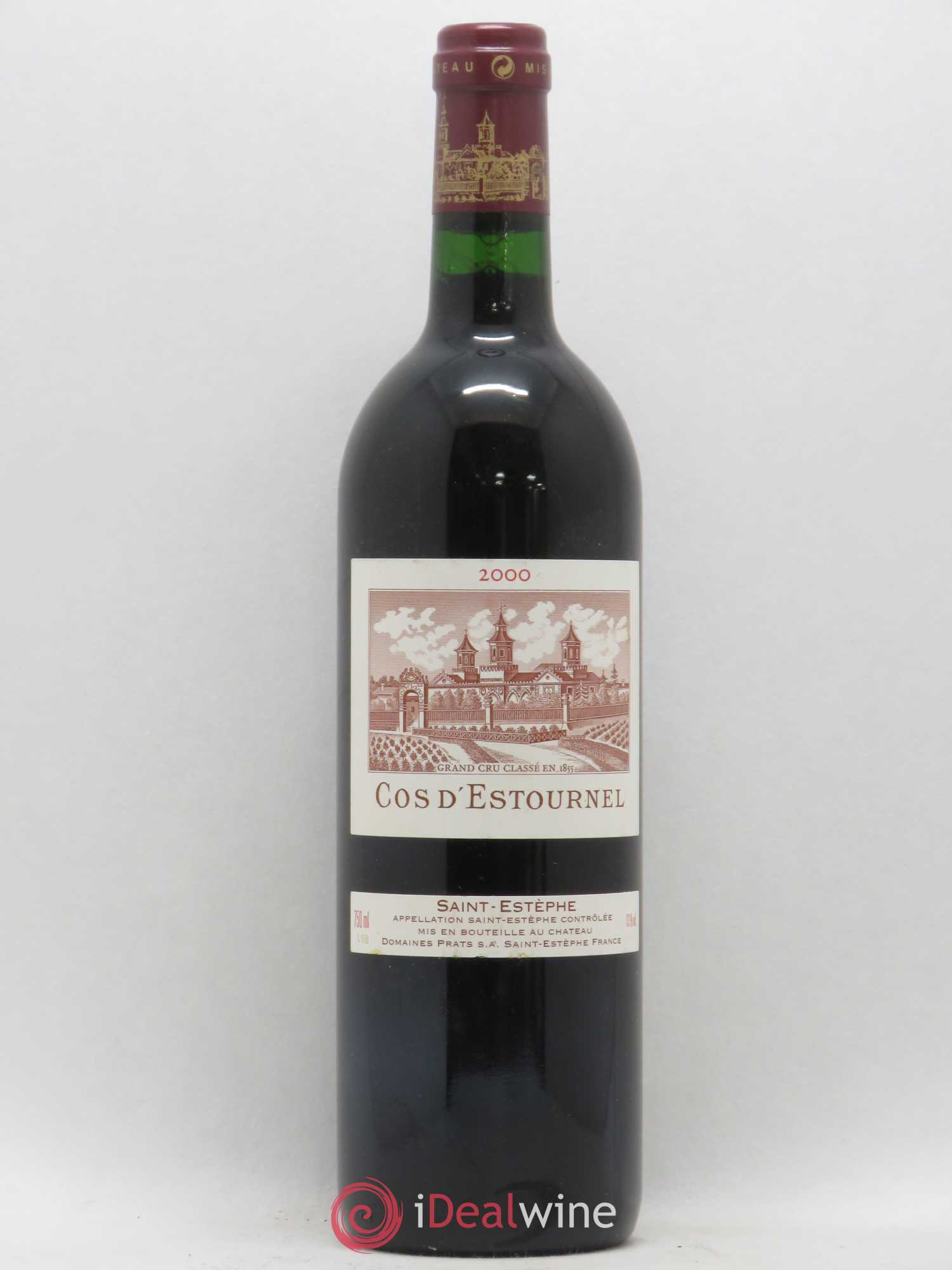 Cos d'Estournel 2ème Grand Cru Classé 2000 - Lot de 1 bouteille - 0
