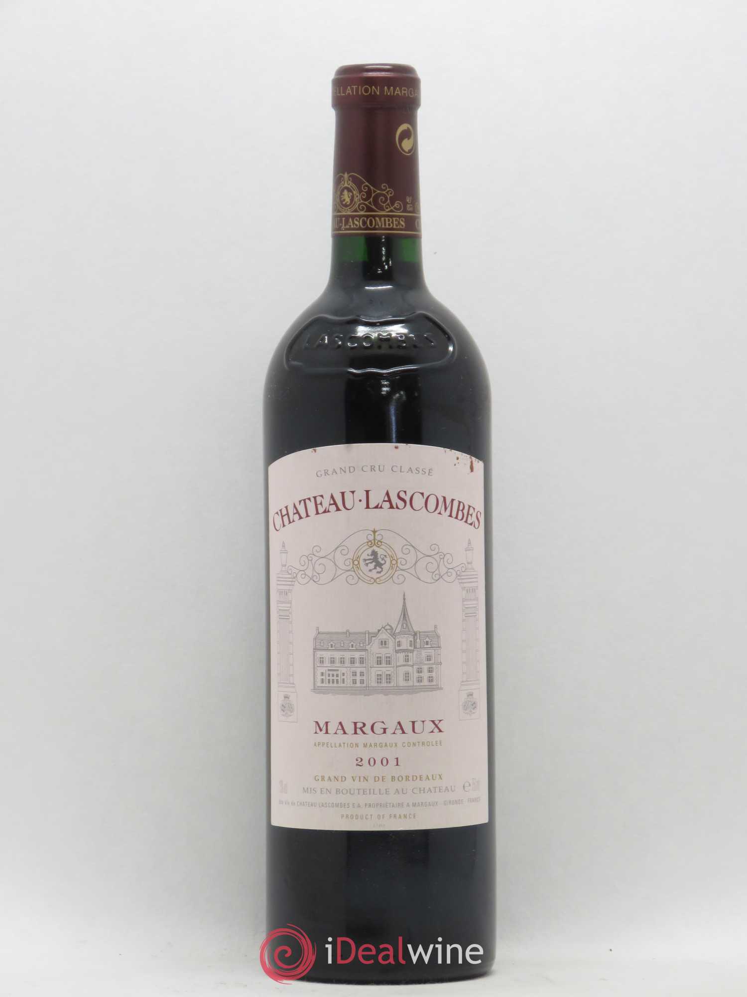 Château Lascombes 2ème Grand Cru Classé 2001 - Lot de 1 bouteille - 0