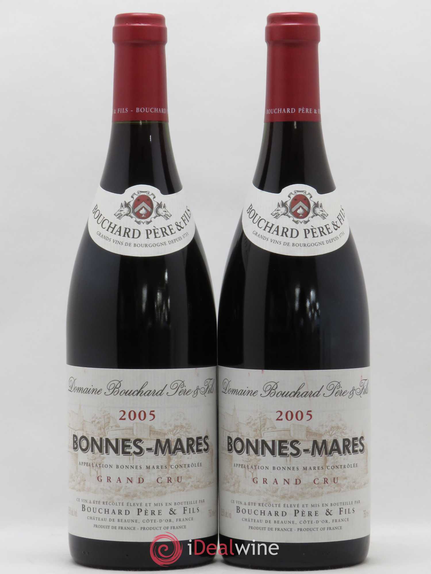 Bonnes-Mares Grand Cru Bouchard Père & Fils 2005 - Lot de 2 bouteilles - 0