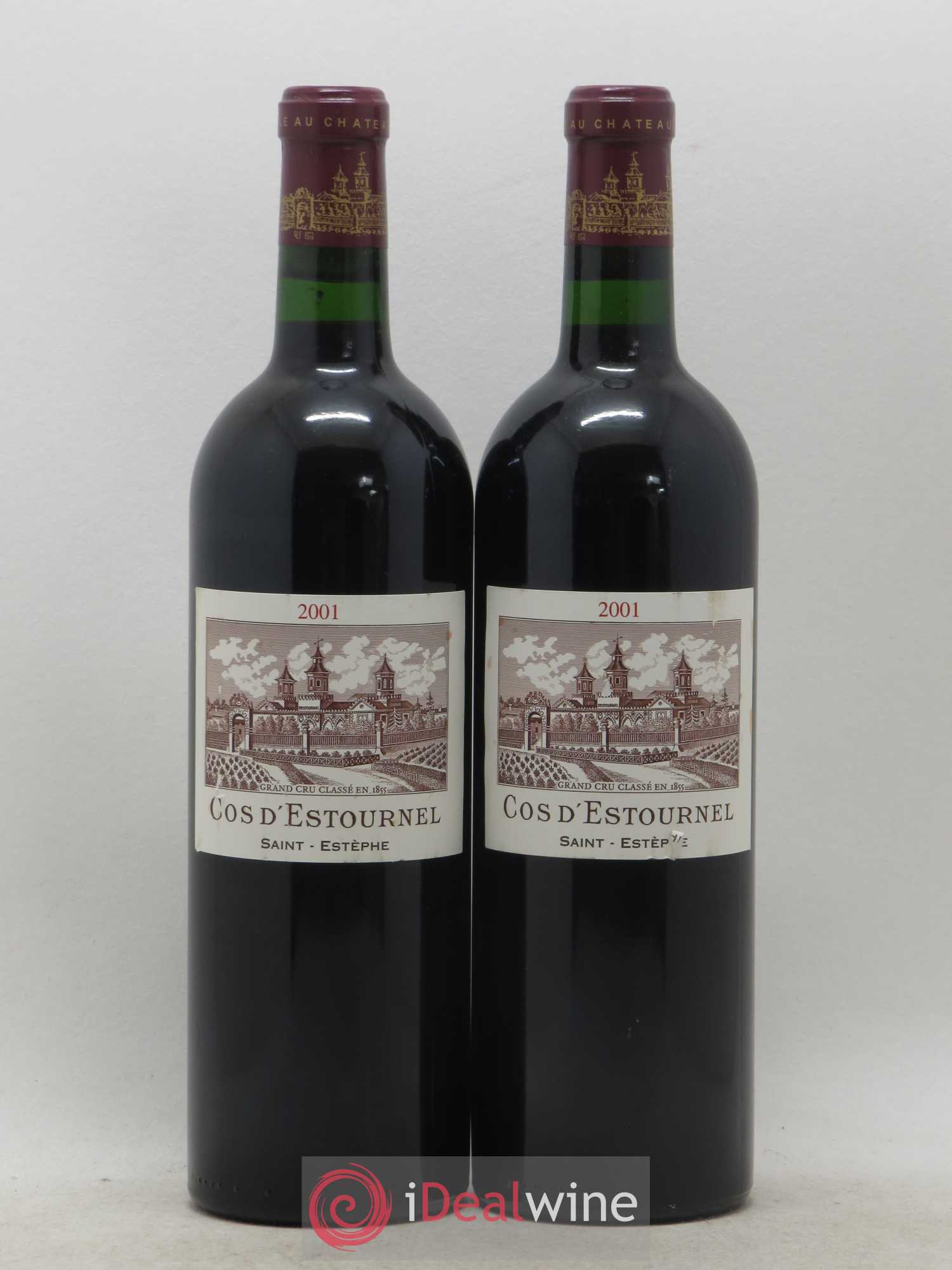 Cos d'Estournel 2ème Grand Cru Classé 2001 - Lot de 2 bouteilles - 0